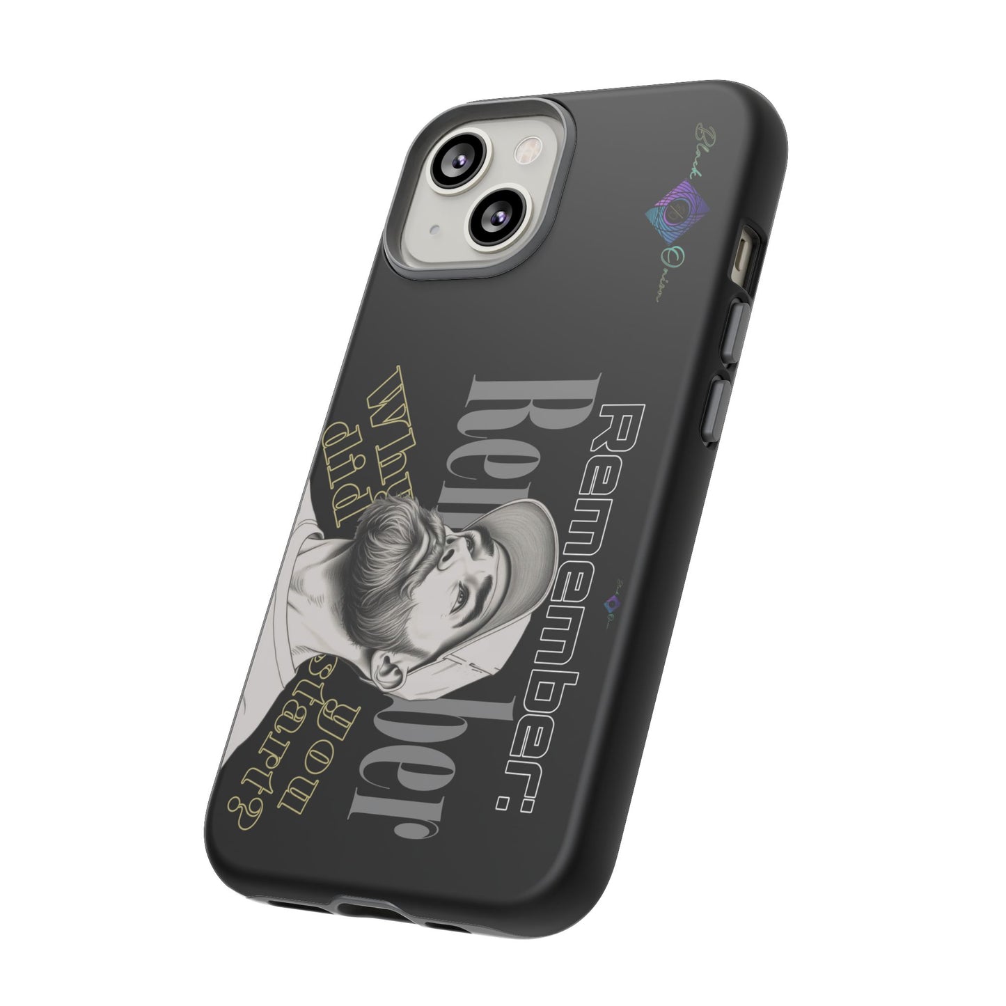 BlackOnion Brand New Phone Case - with Motivational Workout Motif’Remember ‘💪🔥🫵