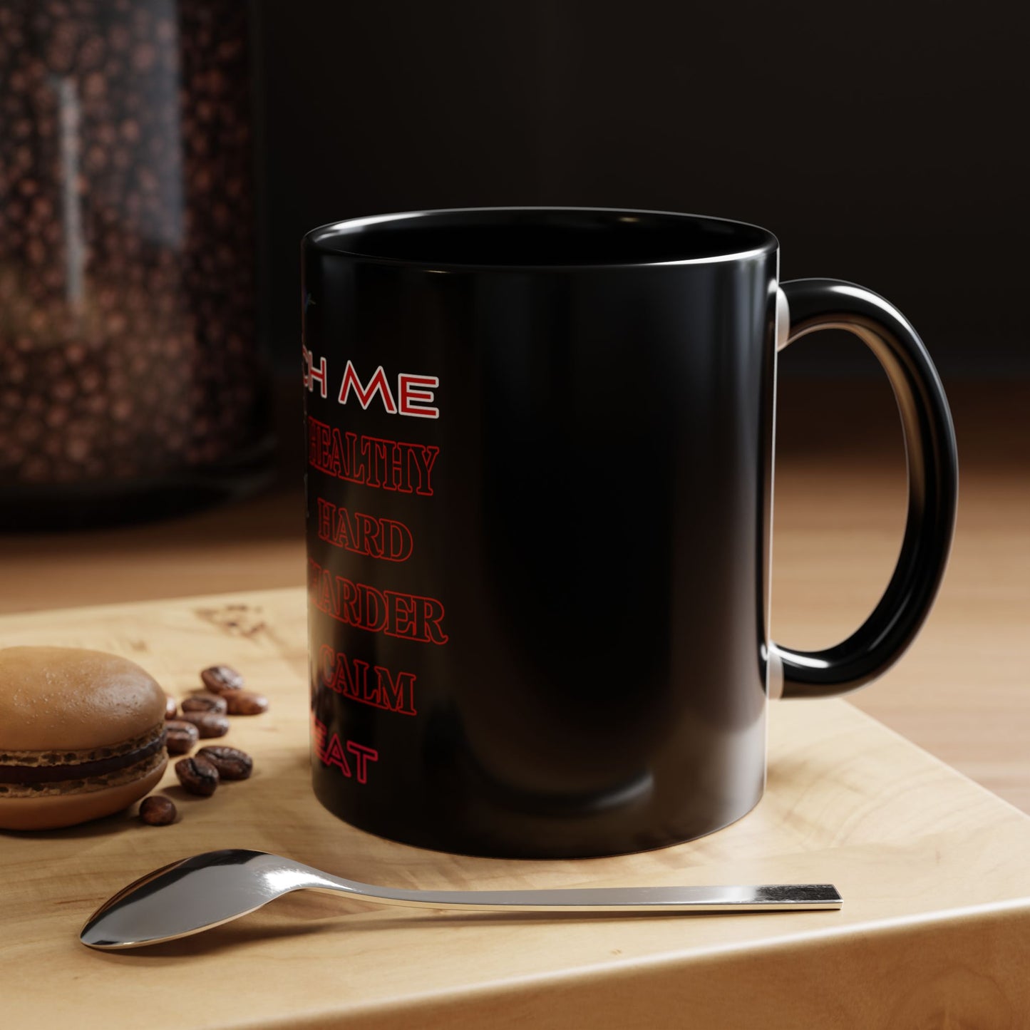BlackOnion Coffee Mug - 11oz with ‘Watch Me’🔥💪🫵