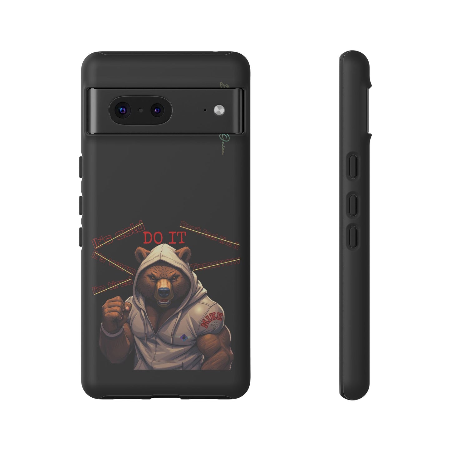 BlackOnion Brand New Phone Case - with Motivational Workout Motif’Do it ‘💪🔥🫵