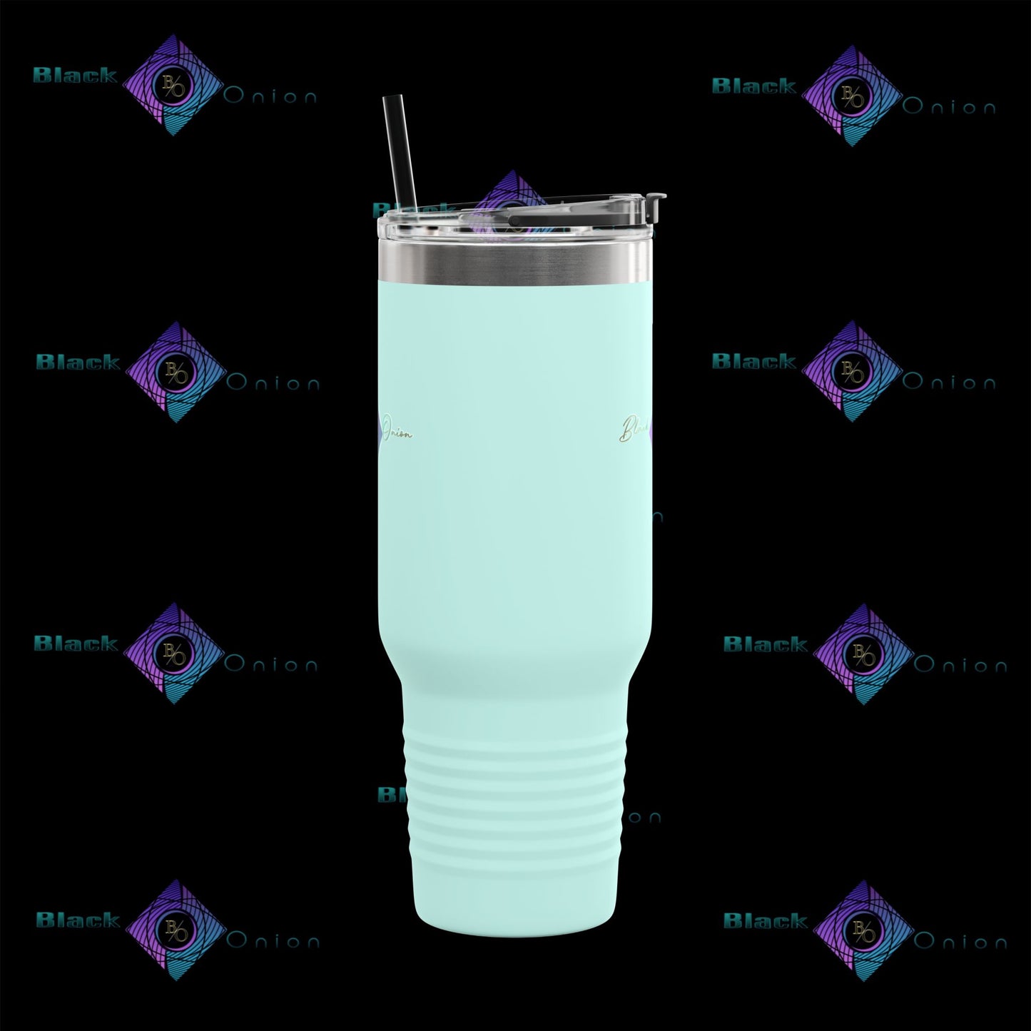 BlackOnion Travel Mug - 40oz with Straw