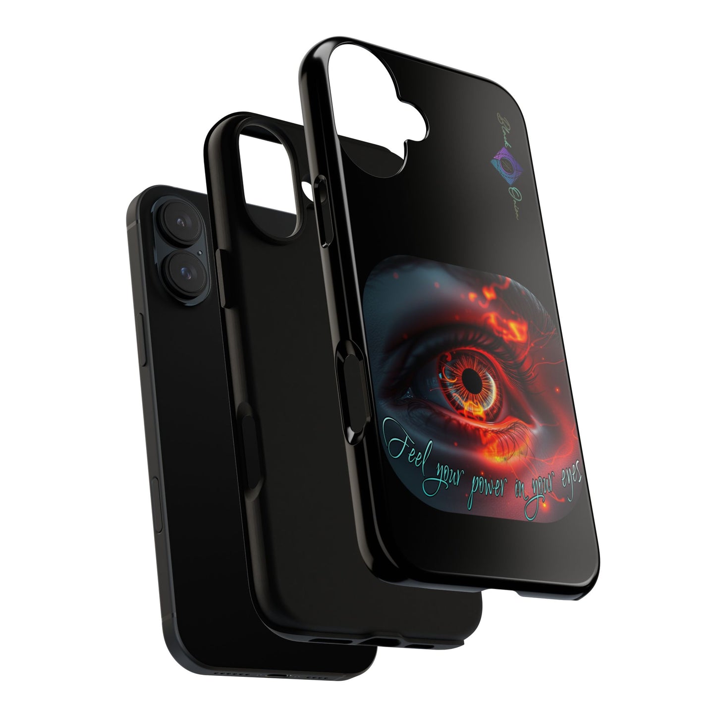 BlackOnion Brand New Phone Case - with Motivational Workout Motif ’Feel your power ‘💪🔥🫵