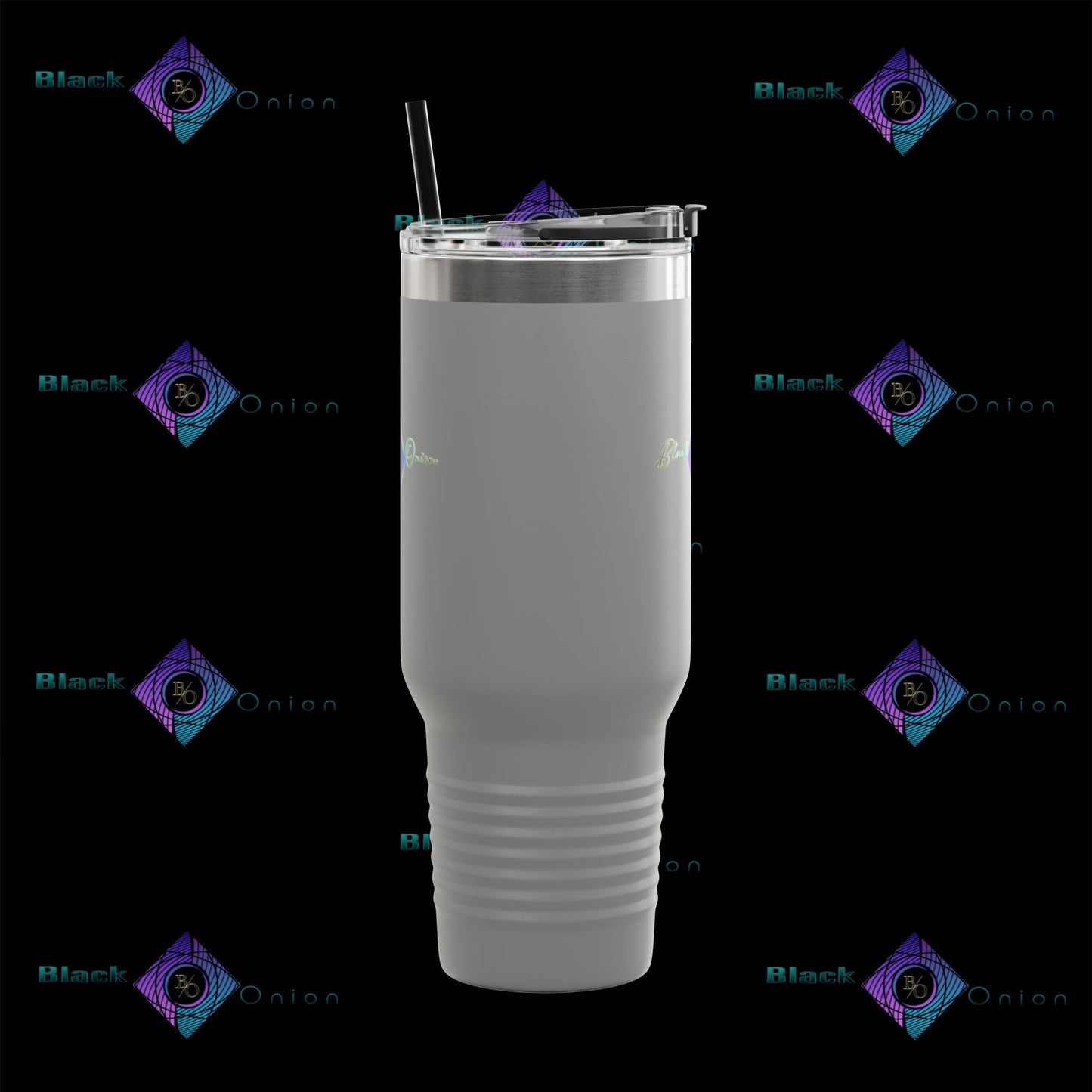 BlackOnion Travel Mug - 40oz with Straw