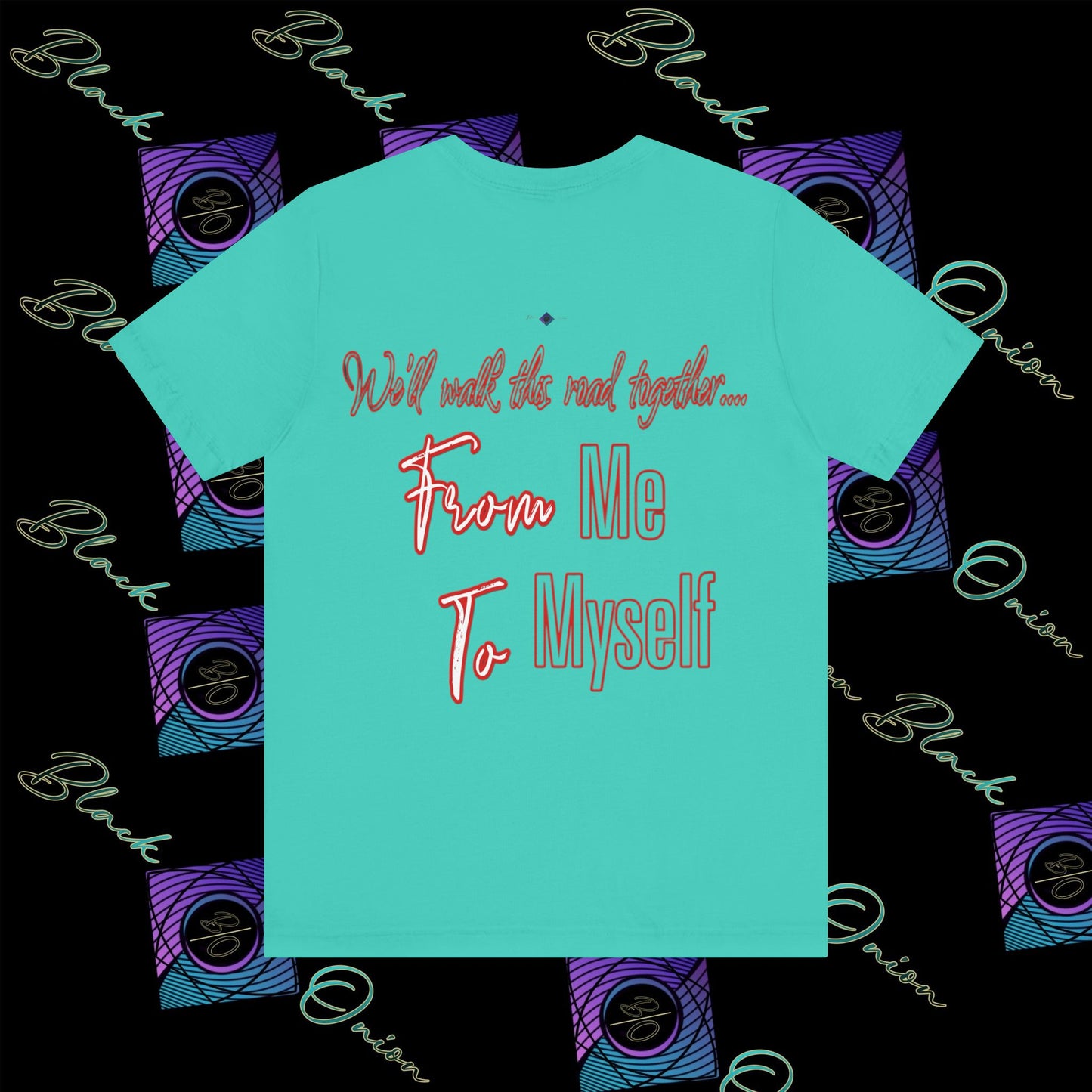 BlackOnion 'From Me ,To Myself' T-Shirt with Workout Motif V3๐ช๐ฅ