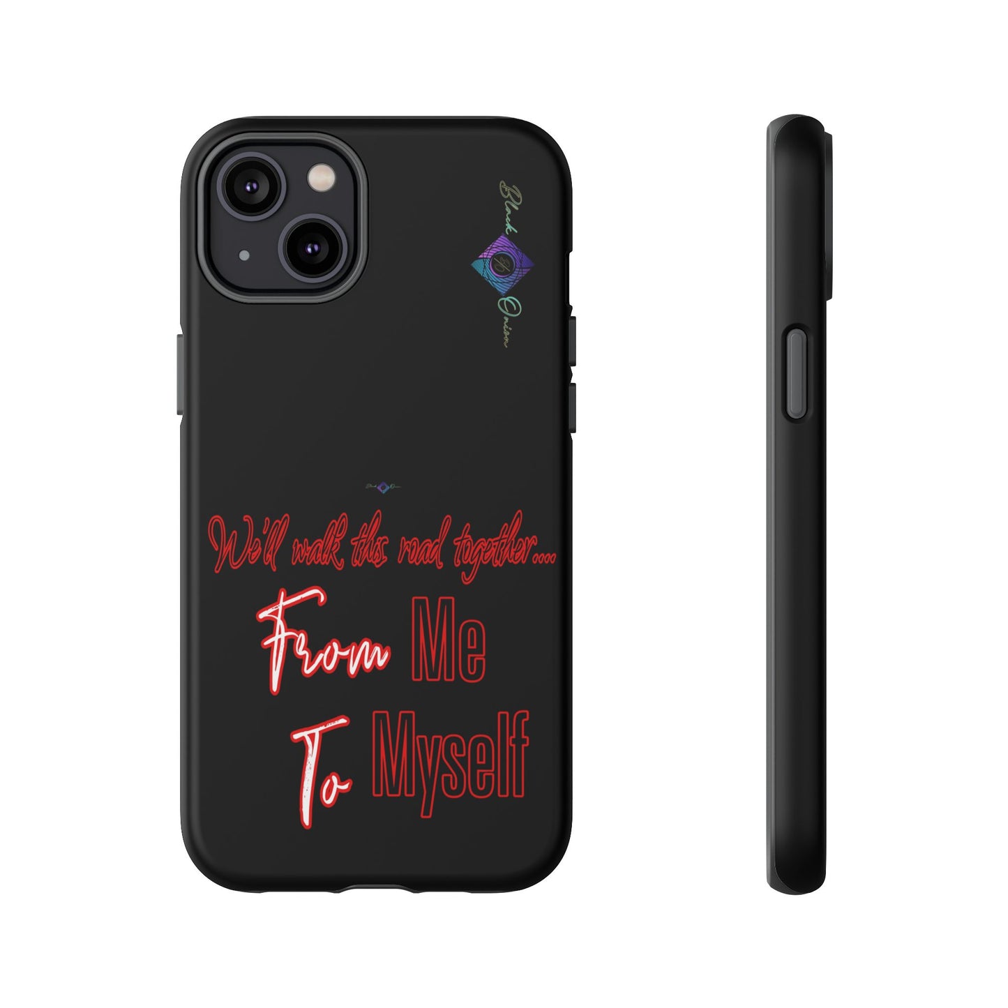 BlackOnion Brand New Phone Case - with Motivational Workout Motif’We’ll walk ‘💪🔥🫵