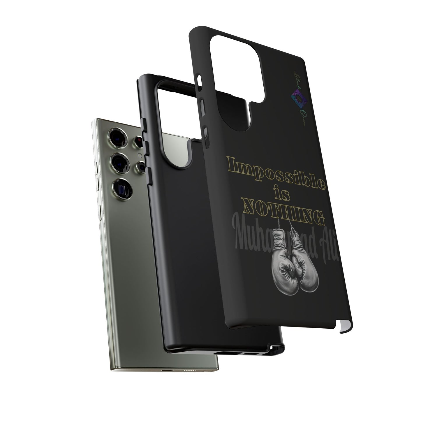 BlackOnion Brand New Phone Case - with Motivational Workout Motif ’Impossible ‘💪🔥🫵