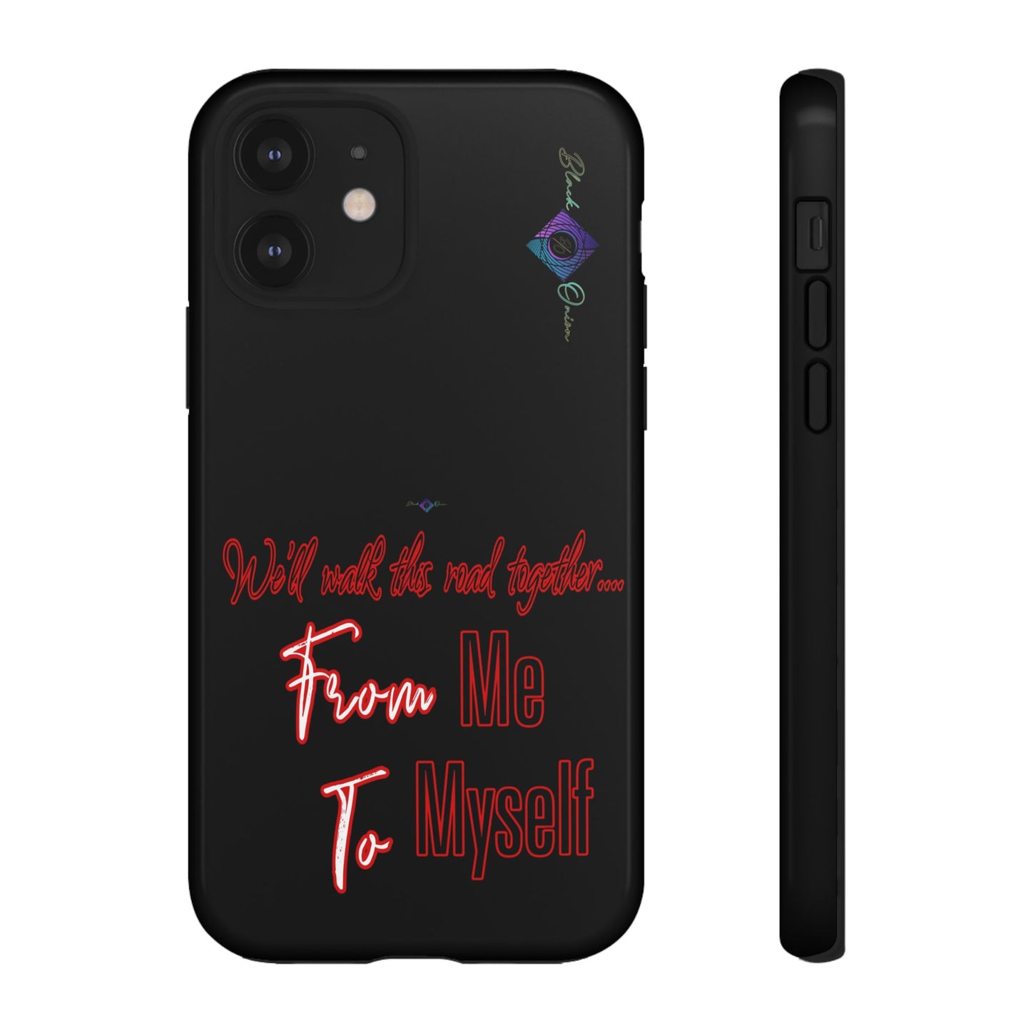 BlackOnion Brand New Phone Case - with Motivational Workout Motif’We’ll walk ‘💪🔥🫵