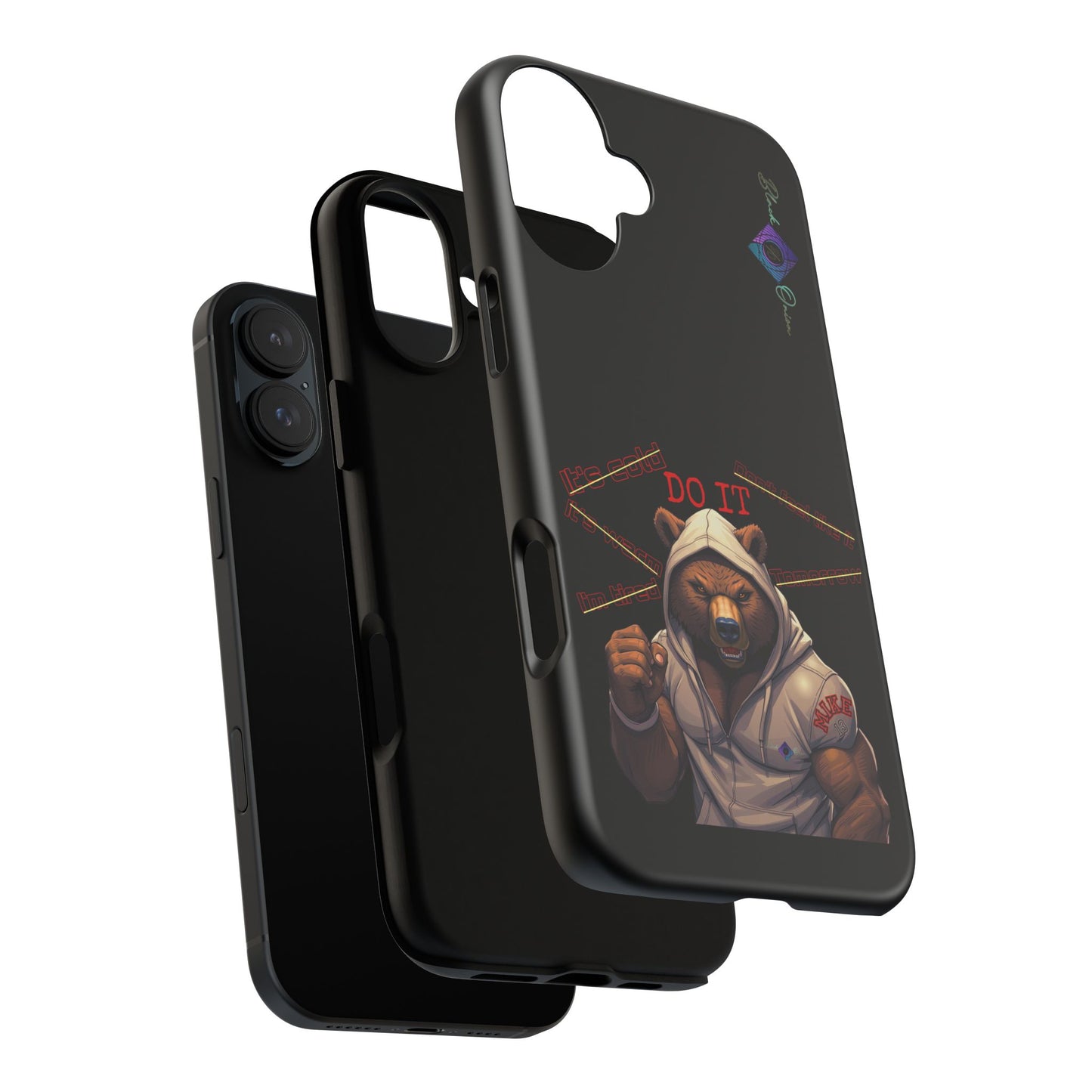 BlackOnion Brand New Phone Case - with Motivational Workout Motif’Do it ‘💪🔥🫵