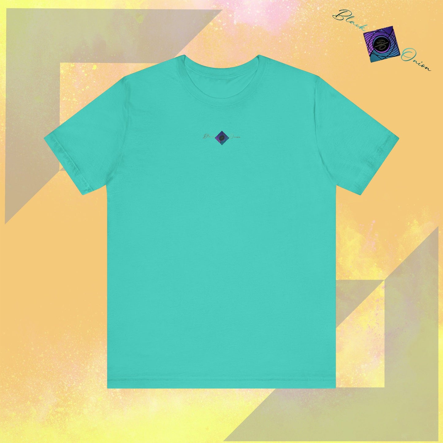 BlackOnion T-Shirt with Workout Motif “Don't Think About It, Go For It!” V3 💪🔥🫵
