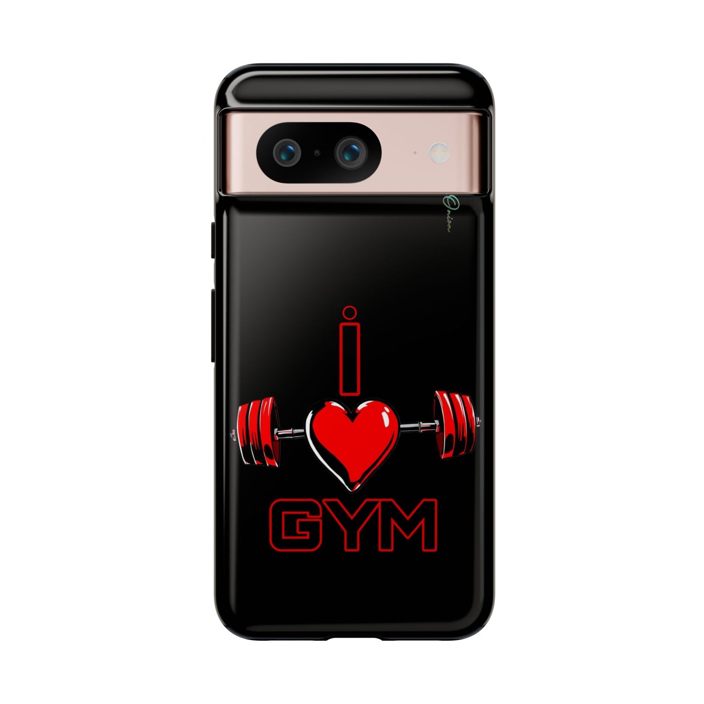 BlackOnion Brand New Phone Case - with Motivational Workout Motif’I Love Gym ‘💪🔥🫵