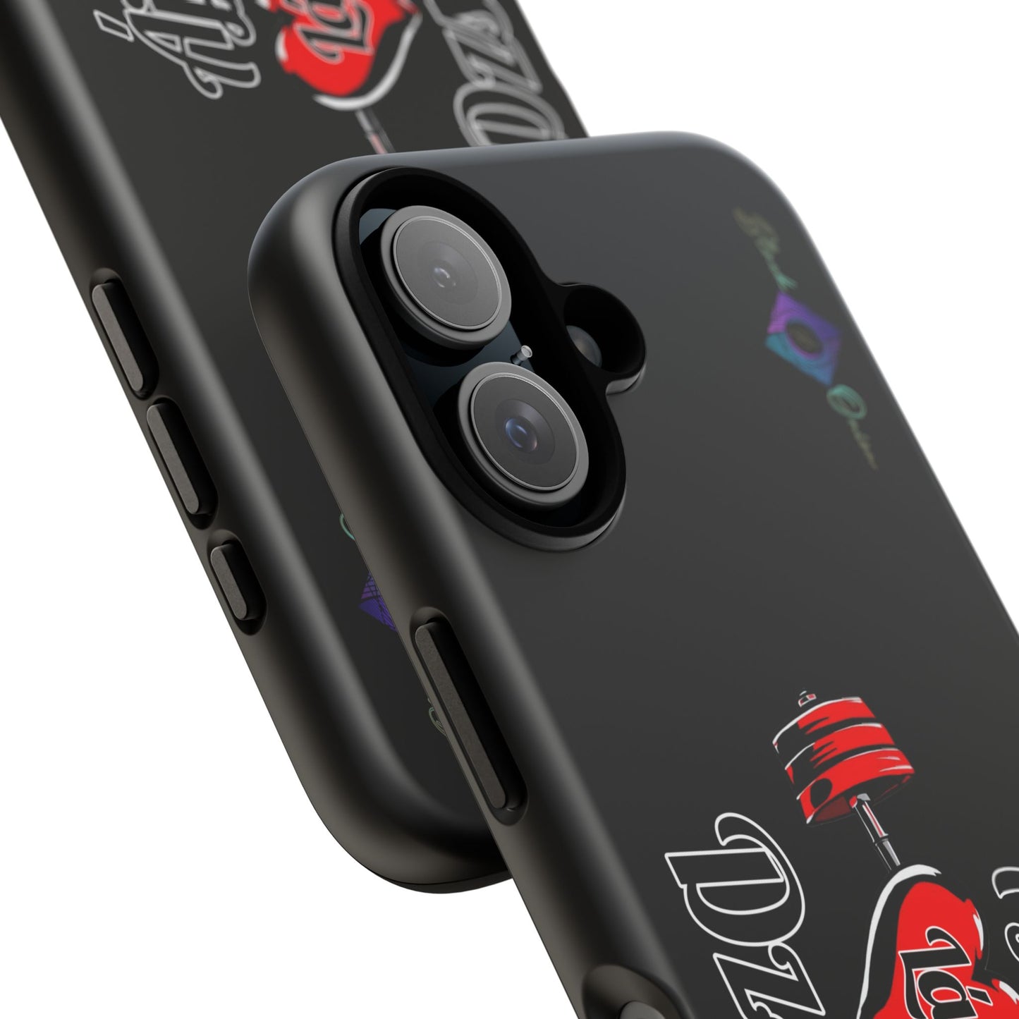 BlackOnion Brand New Phone Case - with Motivational Workout Motif’Ájj Láv Dzsim ‘💪🔥🫵