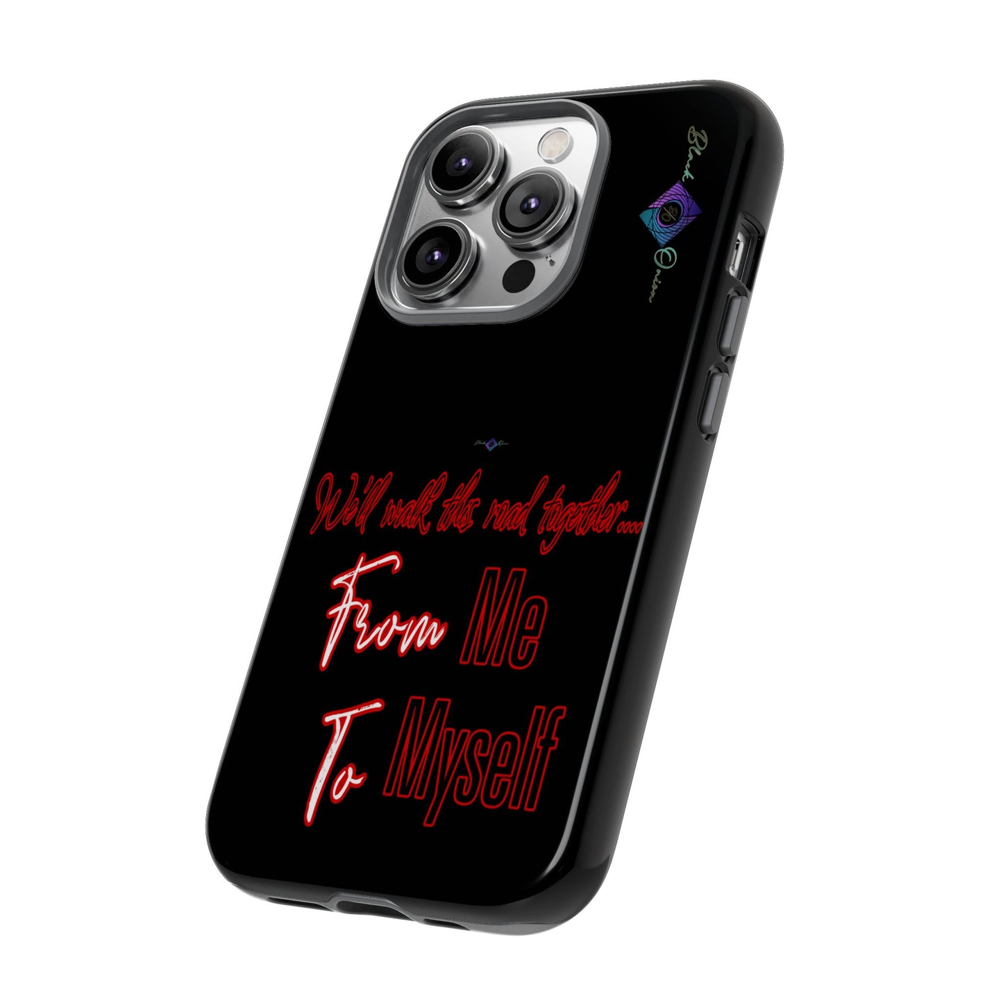 BlackOnion Brand New Phone Case - with Motivational Workout Motif’We’ll walk ‘💪🔥🫵