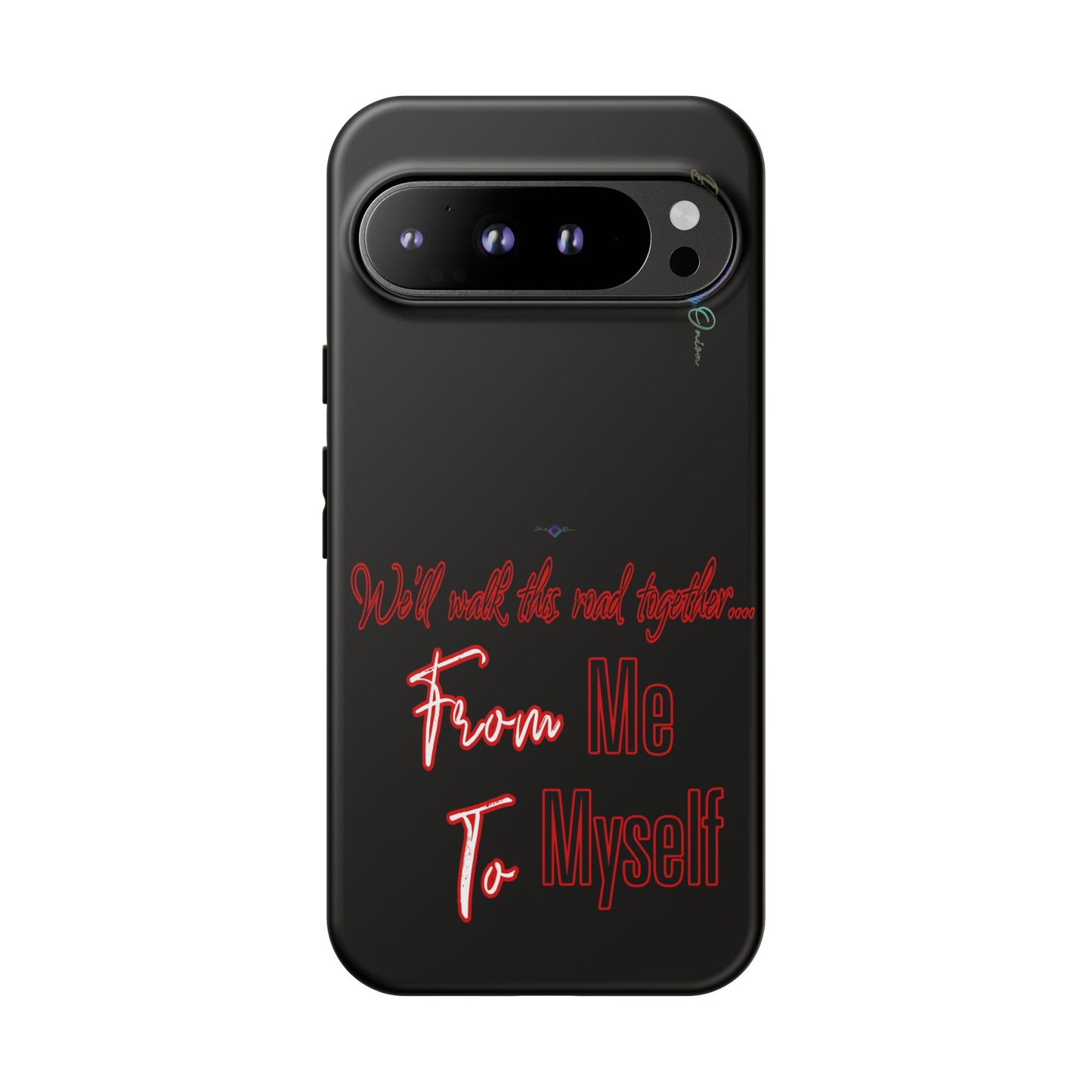 BlackOnion Brand New Phone Case - with Motivational Workout Motif’We’ll walk ‘💪🔥🫵