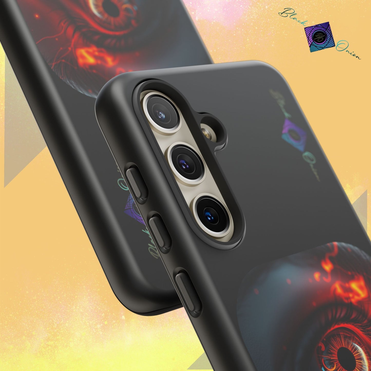 BlackOnion Brand New Phone Case - with Motivational Workout Motif ’Feel your power ‘💪🔥🫵