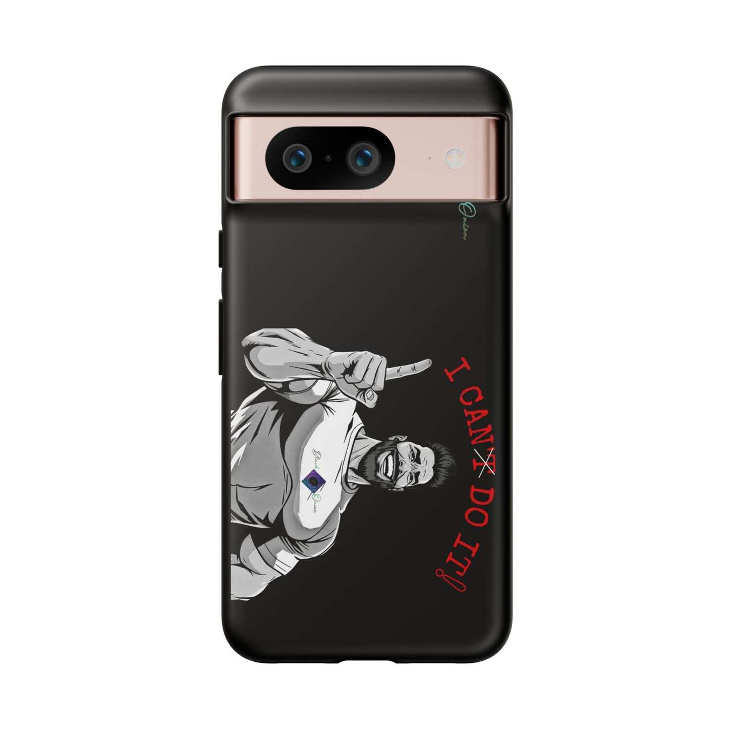 BlackOnion Brand New Phone Case - with Motivational Workout Motif’I Can Do It ‘💪🔥🫵