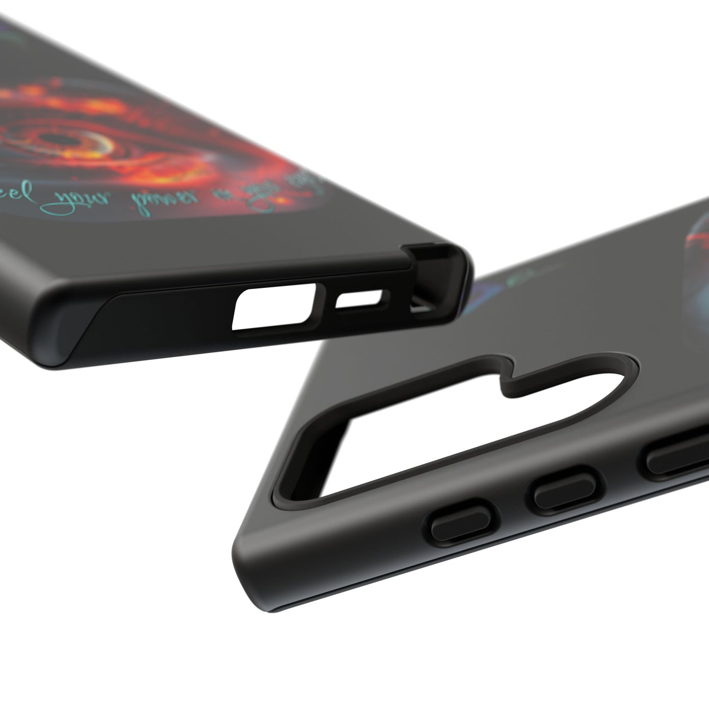 BlackOnion Brand New Phone Case - with Motivational Workout Motif ’Feel your power ‘💪🔥🫵
