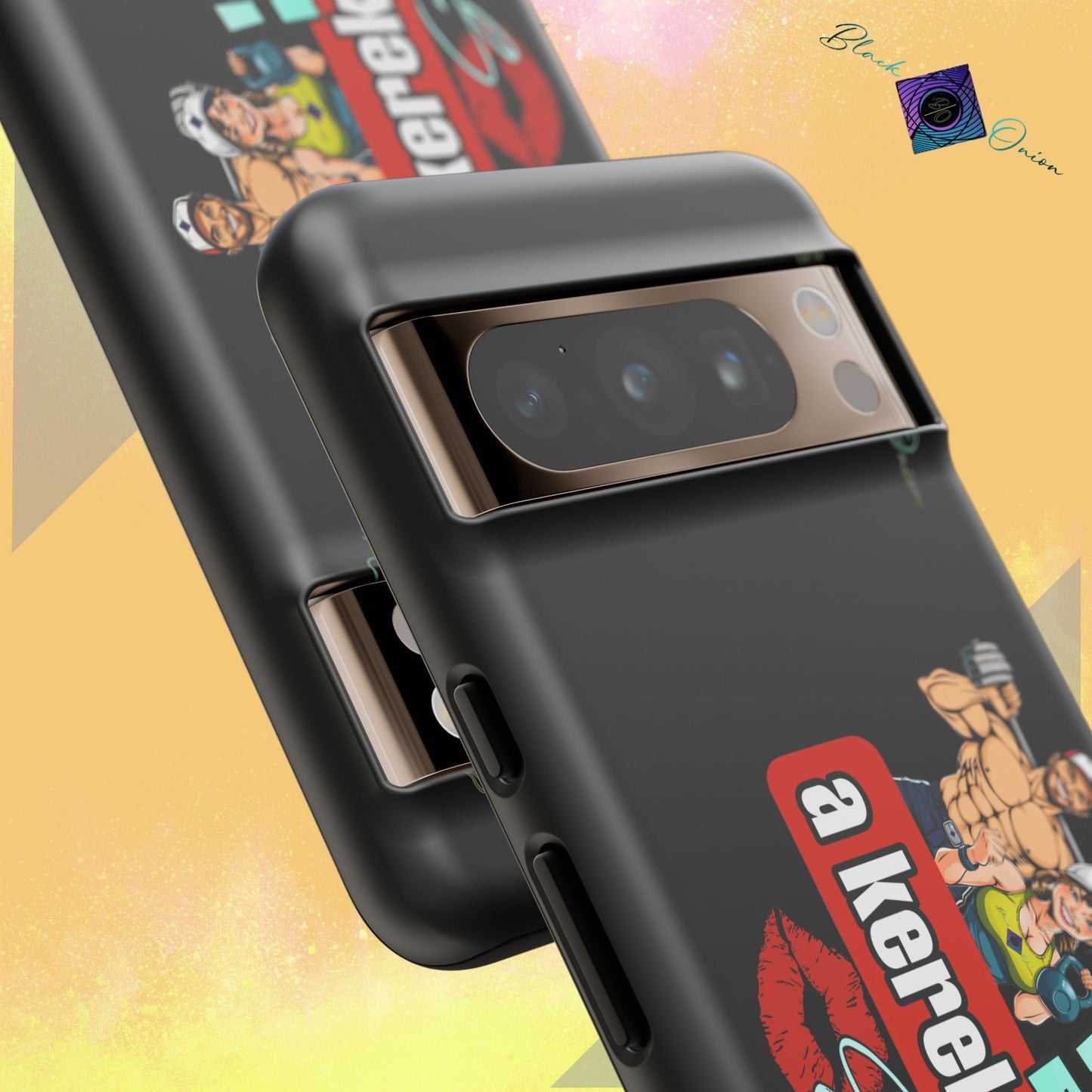 BlackOnion Brand New Phone Case - with Motivational Workout Motif ‘Az igazi férfi ‘💪🔥🫵