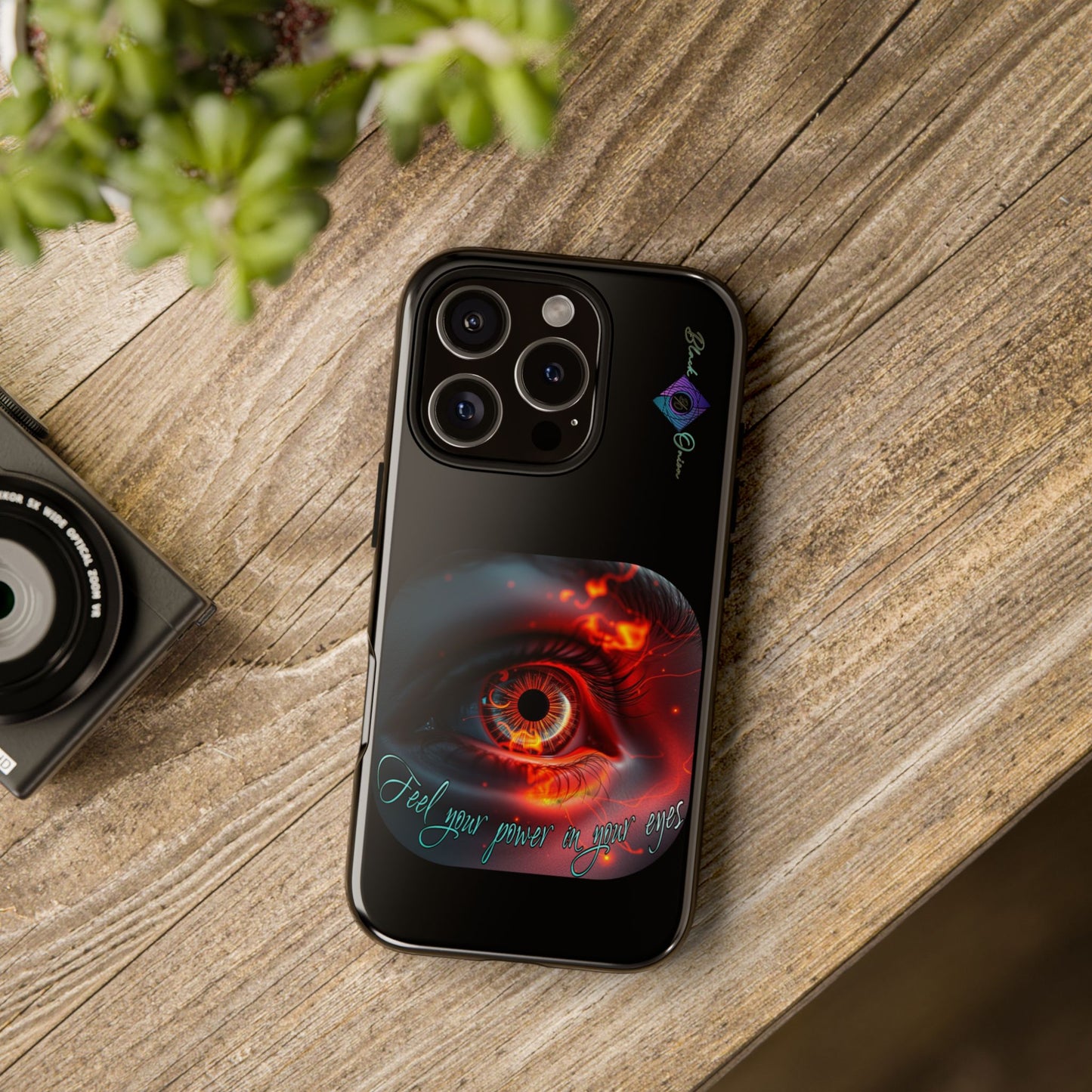 BlackOnion Brand New Phone Case - with Motivational Workout Motif ’Feel your power ‘💪🔥🫵