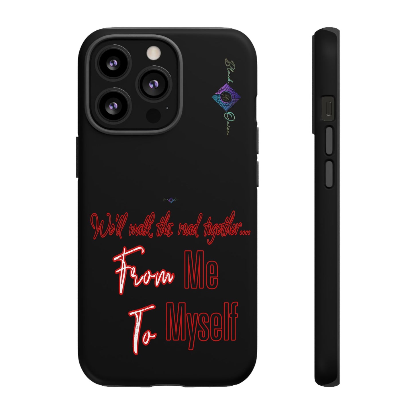BlackOnion Brand New Phone Case - with Motivational Workout Motif’We’ll walk ‘💪🔥🫵