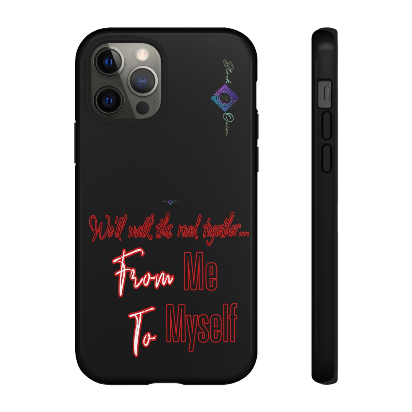 BlackOnion Brand New Phone Case - with Motivational Workout Motif’We’ll walk ‘💪🔥🫵