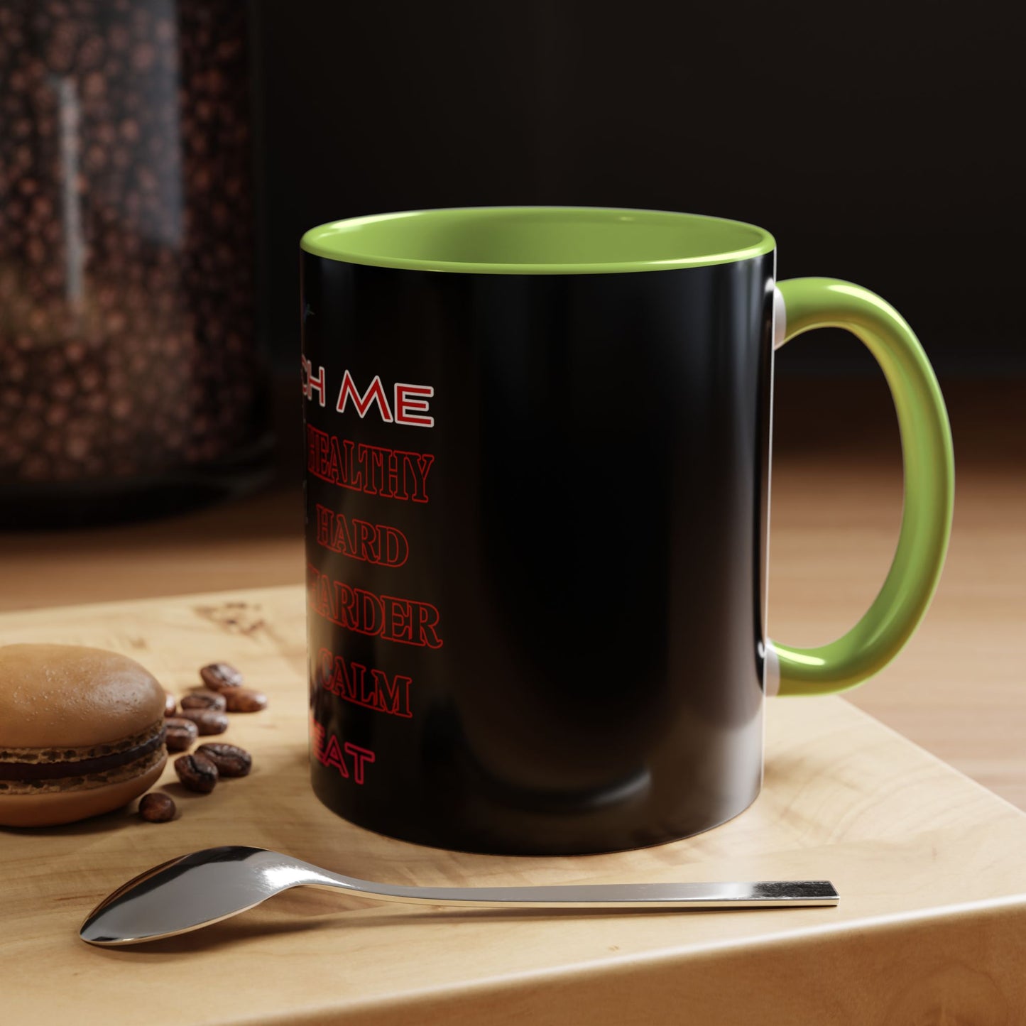 BlackOnion Coffee Mug Serial 2 with Workout Motif ‘Watch me’🫵🔥💪