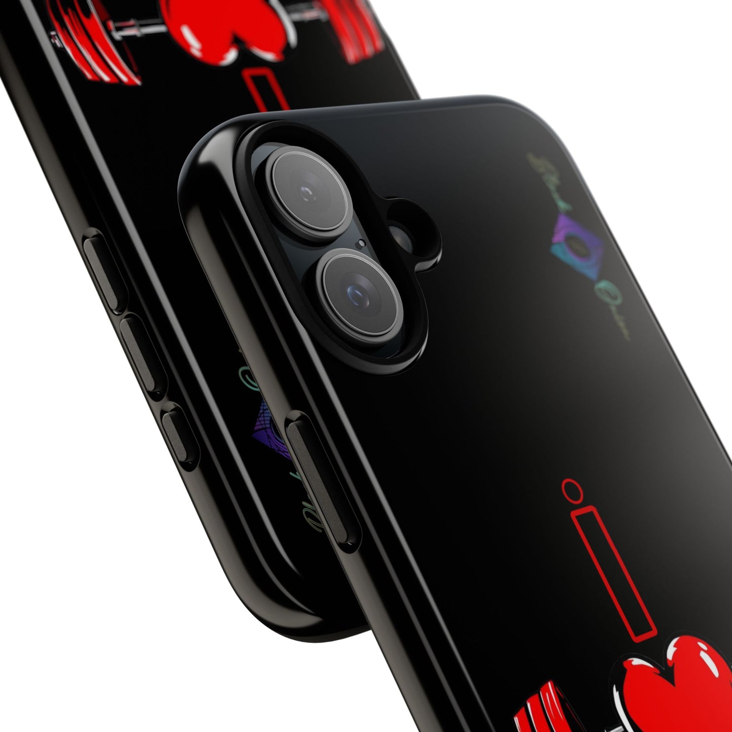 BlackOnion Brand New Phone Case - with Motivational Workout Motif’I Love Gym ‘💪🔥🫵