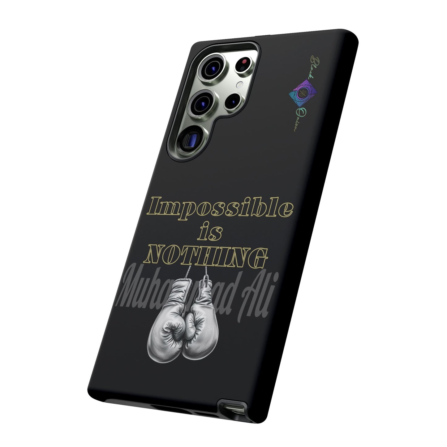 BlackOnion Brand New Phone Case - with Motivational Workout Motif ’Impossible ‘💪🔥🫵