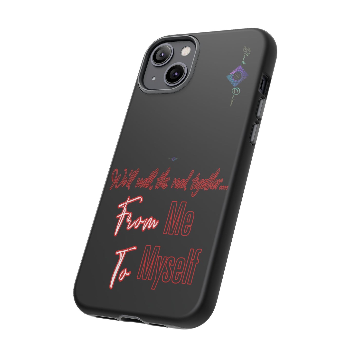 BlackOnion Brand New Phone Case - with Motivational Workout Motif’We’ll walk ‘💪🔥🫵