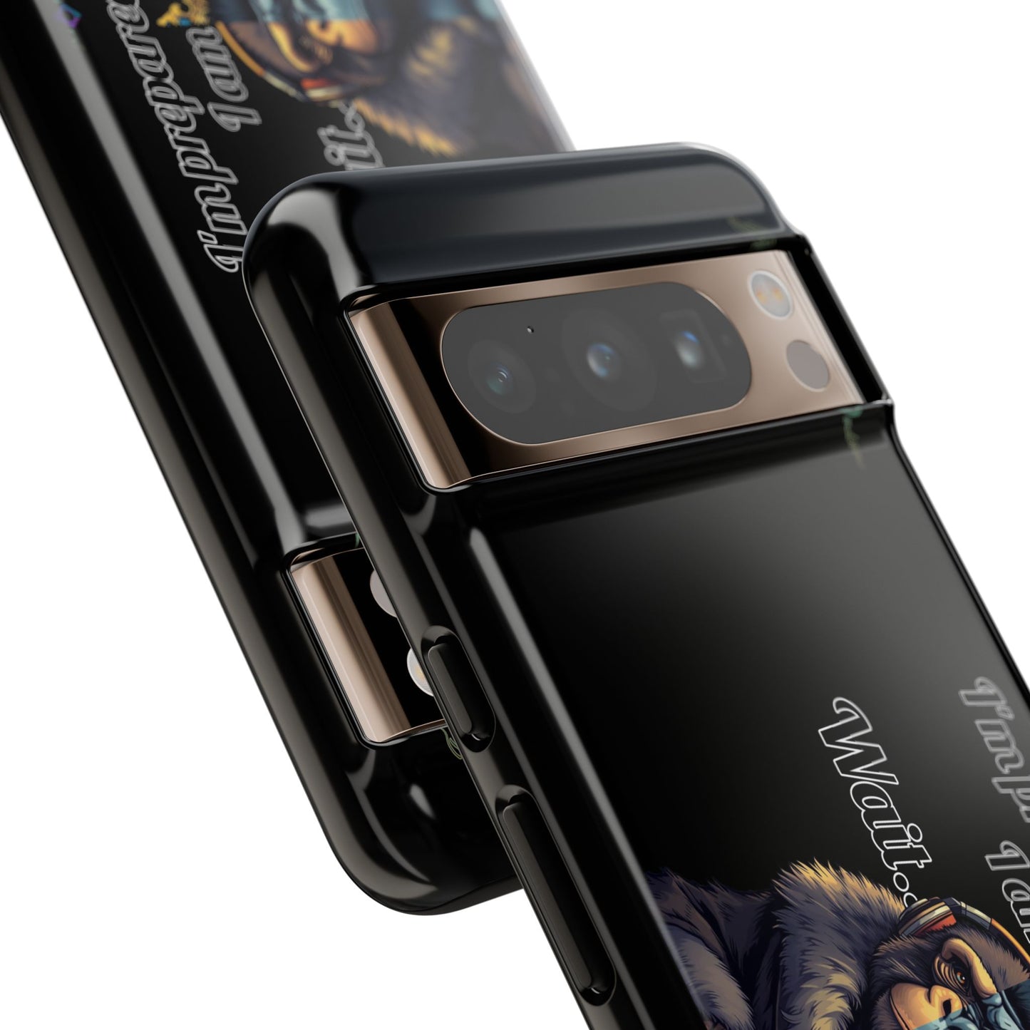 BlackOnion Brand New Phone Case - with Motivational Workout Motif’Victory 👑‘💪🔥🫵