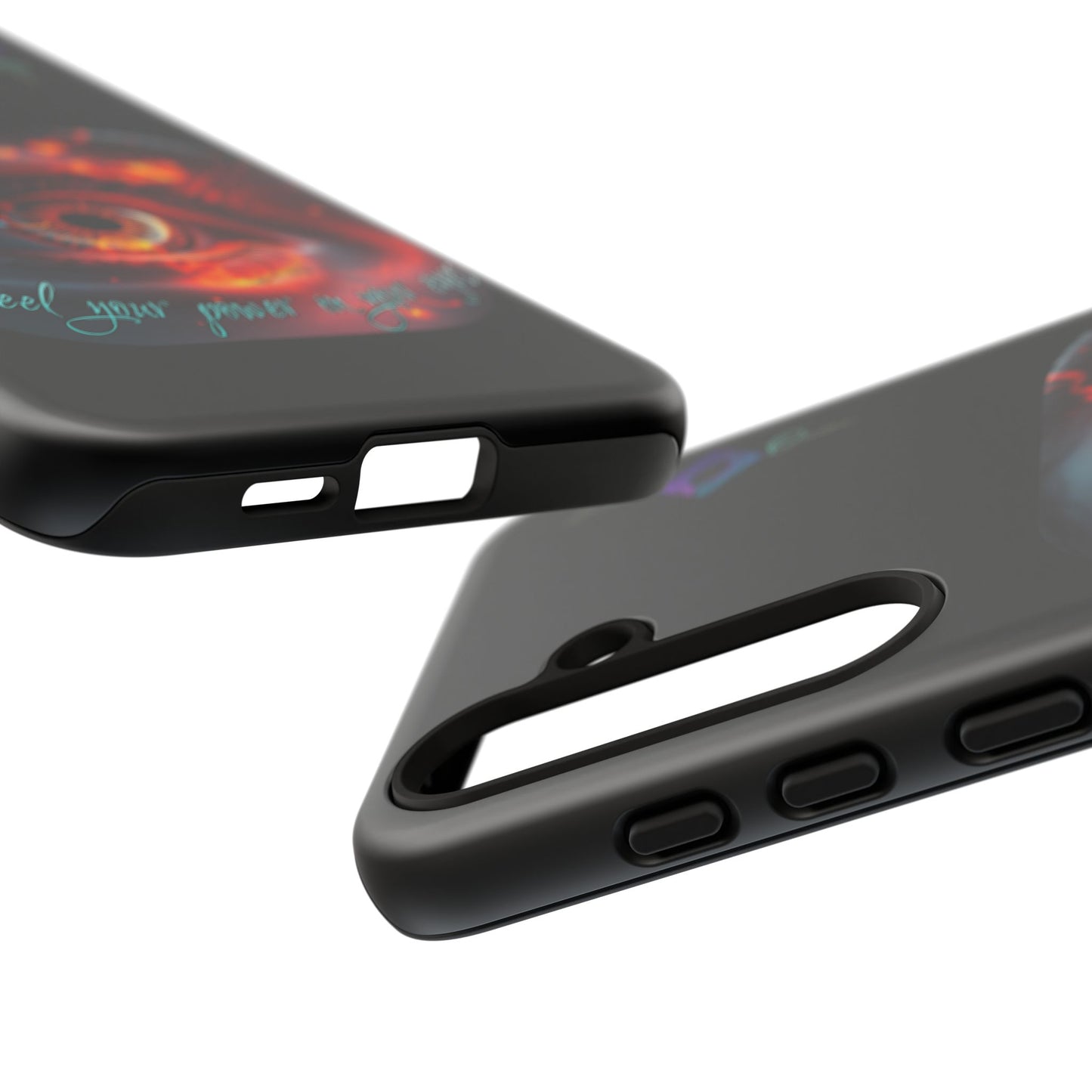 BlackOnion Brand New Phone Case - with Motivational Workout Motif ’Feel your power ‘💪🔥🫵
