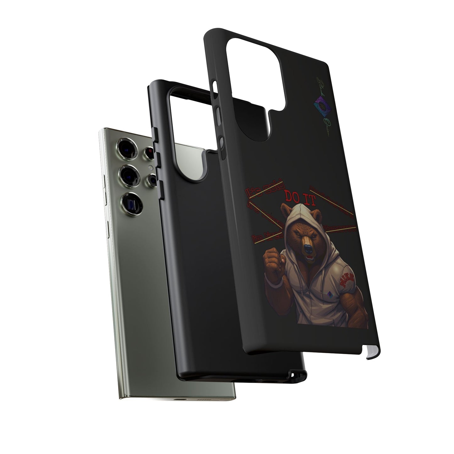 BlackOnion Brand New Phone Case - with Motivational Workout Motif’Do it ‘💪🔥🫵