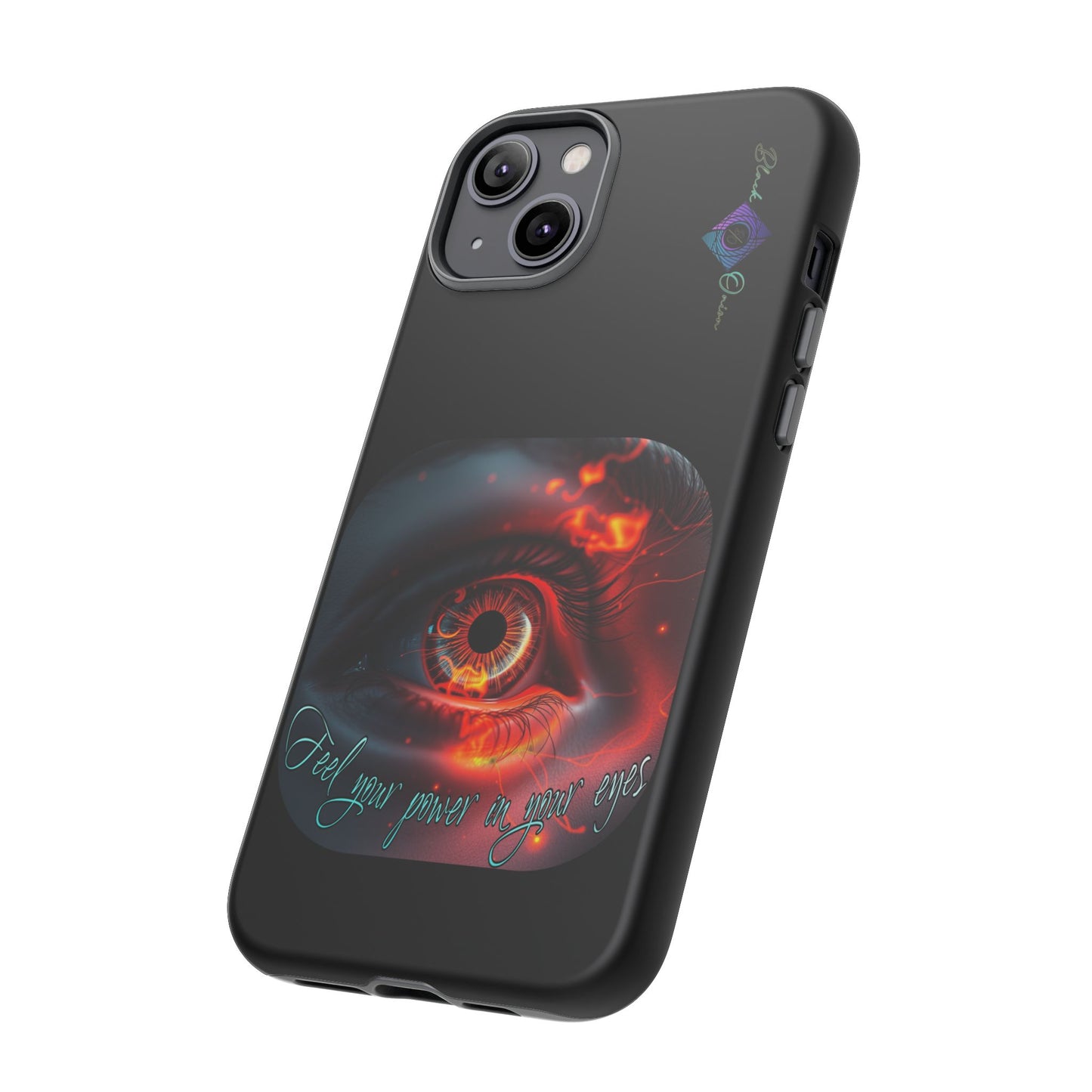 BlackOnion Brand New Phone Case - with Motivational Workout Motif ’Feel your power ‘💪🔥🫵