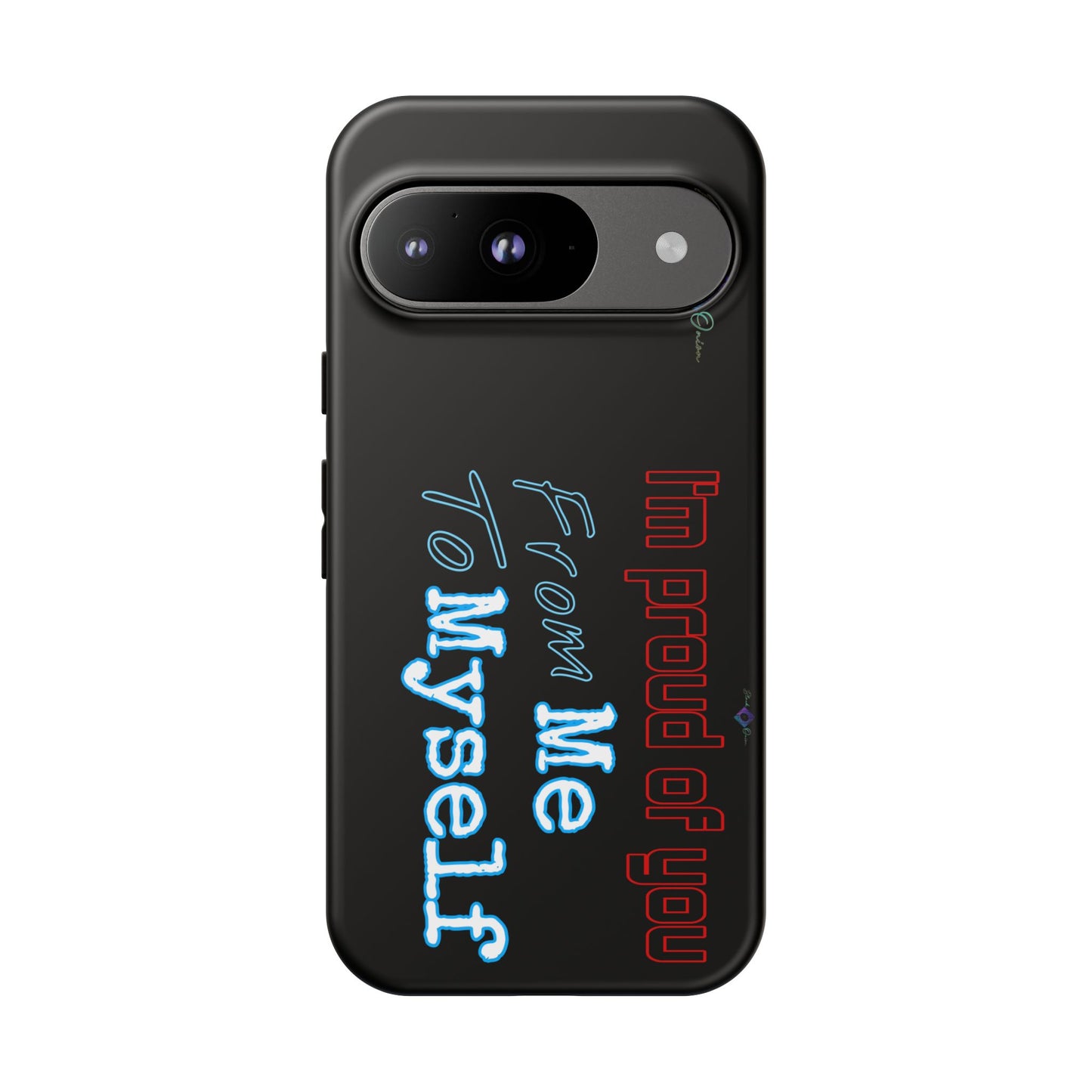BlackOnion Brand New Phone Case - with Motivational Workout Motif’I’m proud of you ‘💪🔥🫵