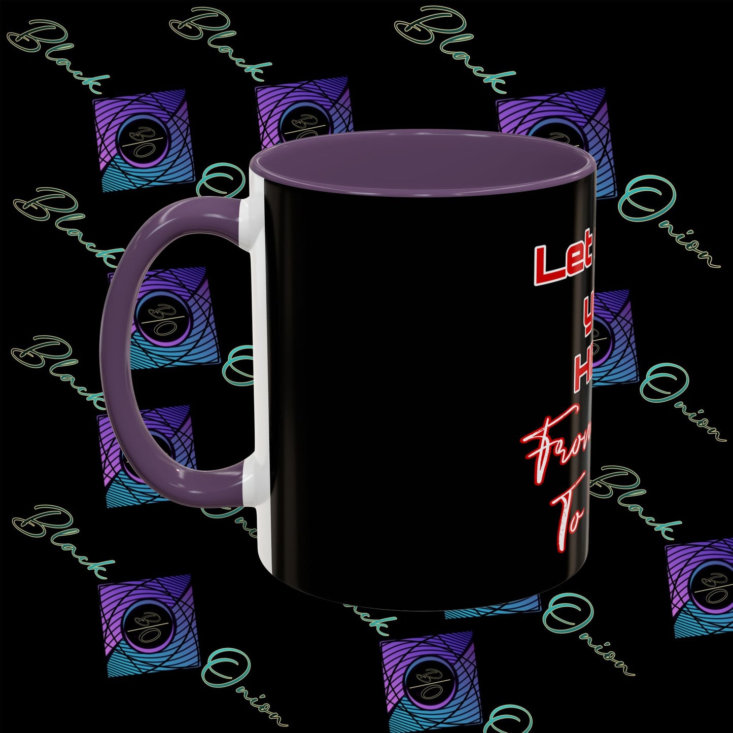 BlackOnion Coffee Mug Serial 2 with Workout Motif ‘Let me be your Hero’🫵🔥💪