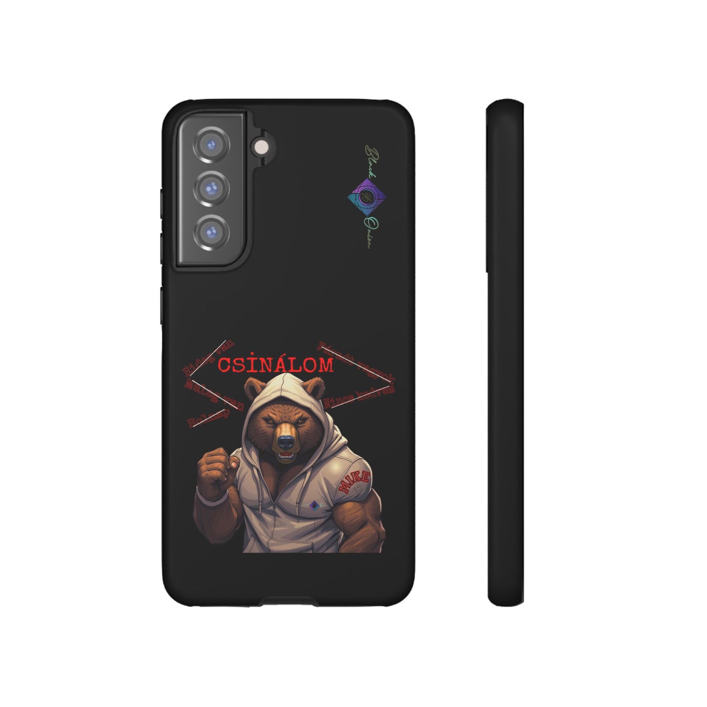 BlackOnion Brand New Phone Case - with Motivational Workout Motif ‘Csinálom ‘💪🔥🫵