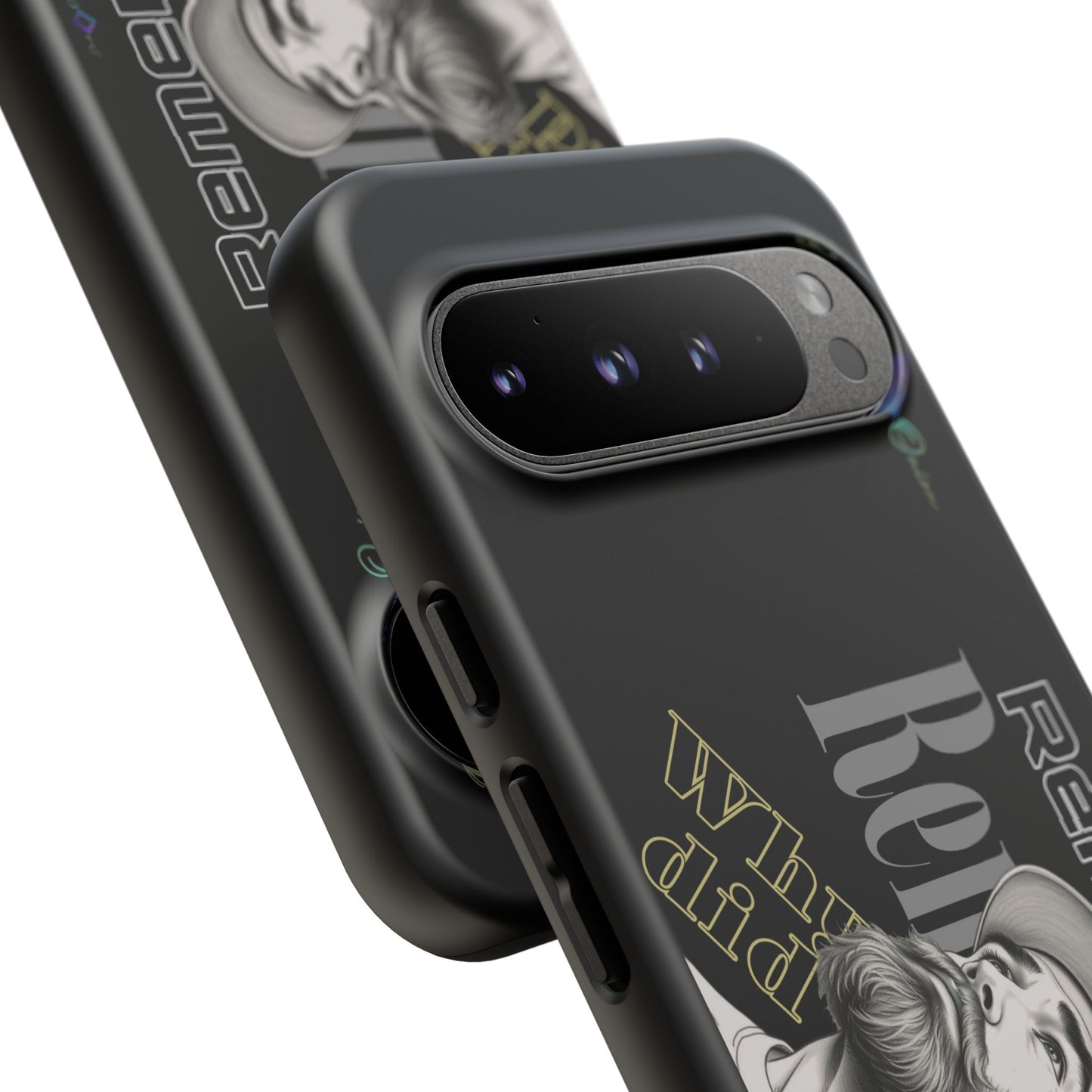 BlackOnion Brand New Phone Case - with Motivational Workout Motif’Remember ‘💪🔥🫵
