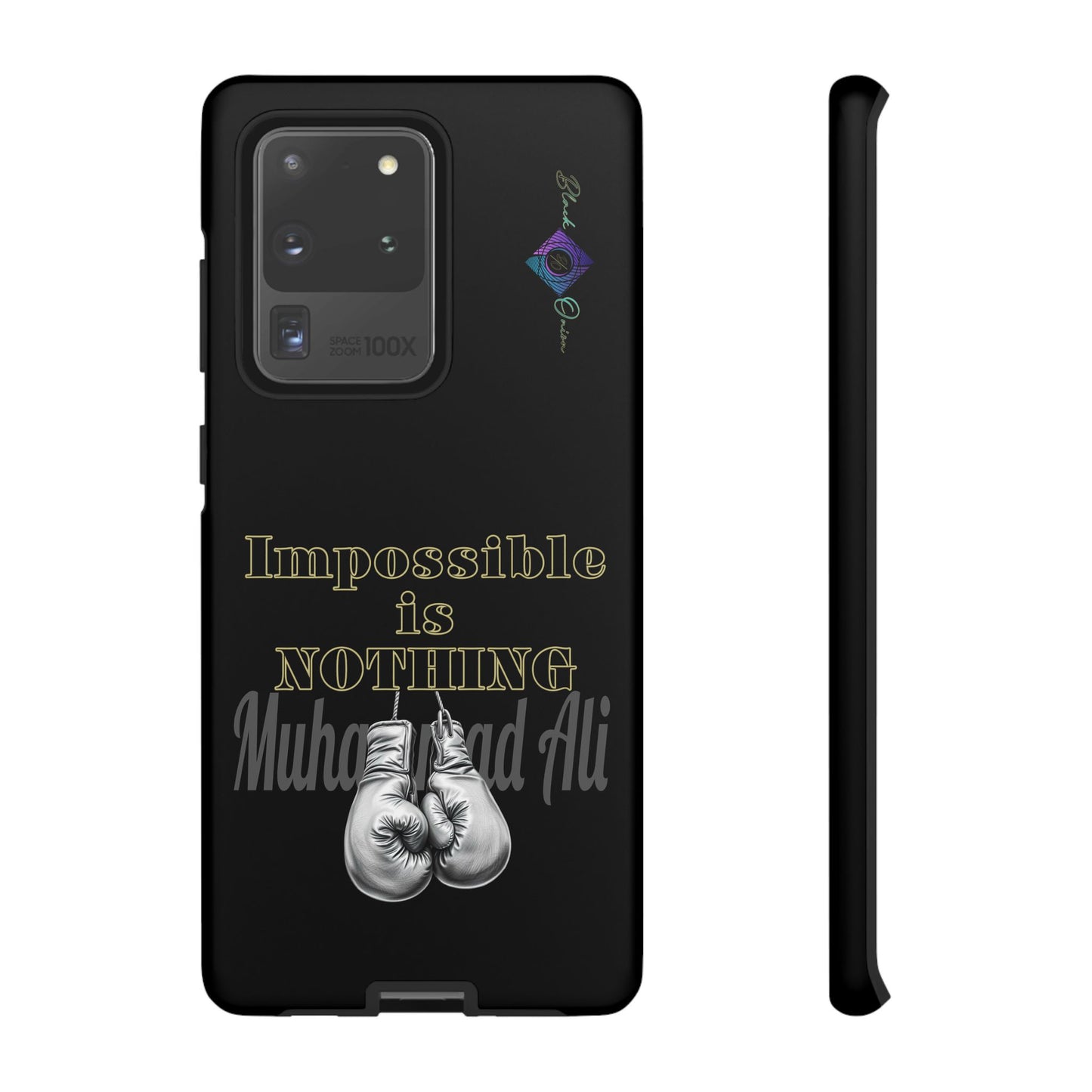 BlackOnion Brand New Phone Case - with Motivational Workout Motif ’Impossible ‘💪🔥🫵