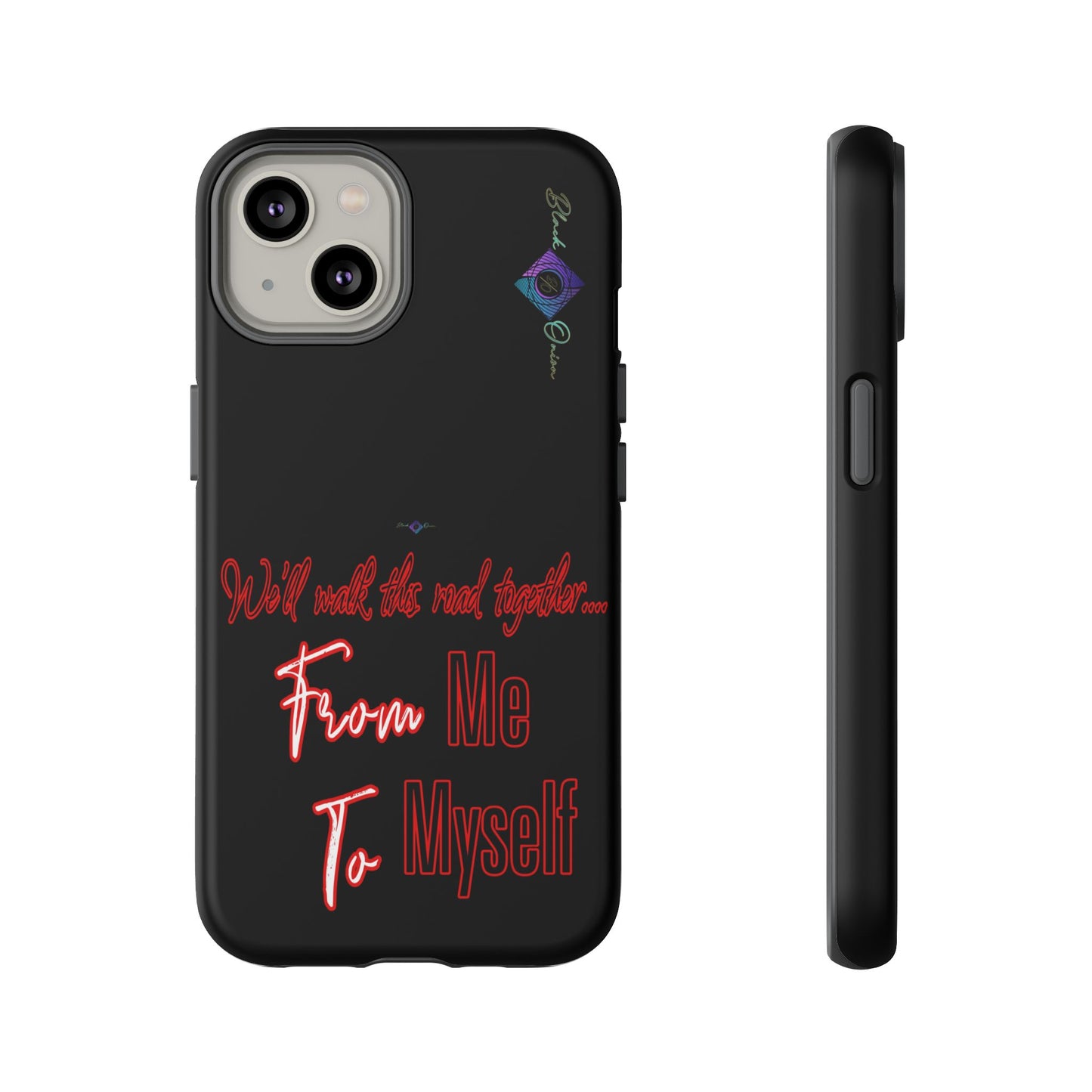 BlackOnion Brand New Phone Case - with Motivational Workout Motif’We’ll walk ‘💪🔥🫵
