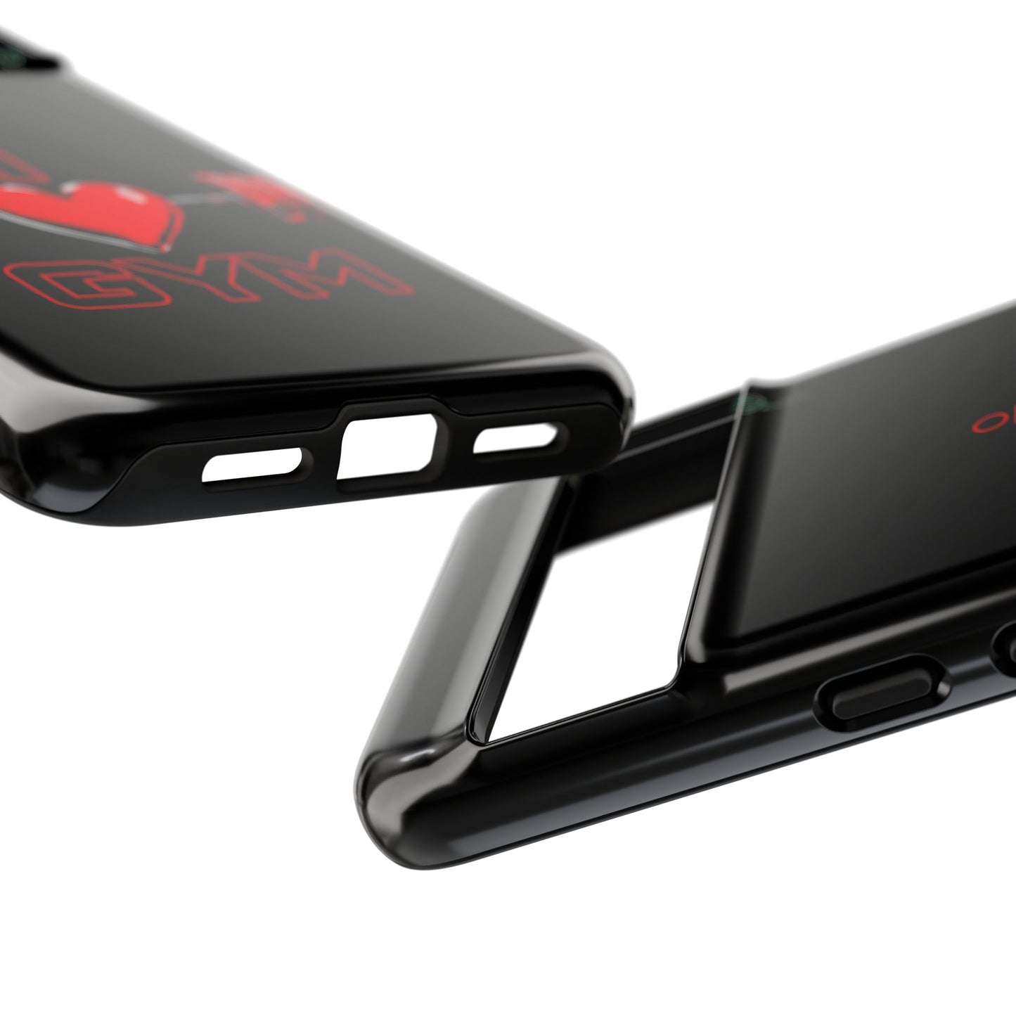BlackOnion Brand New Phone Case - with Motivational Workout Motif’I Love Gym ‘💪🔥🫵