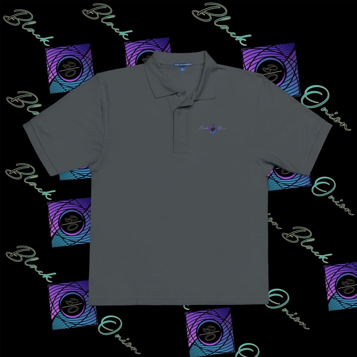 BlackOnion Stylish Unisex Embroidered Polo Shirt