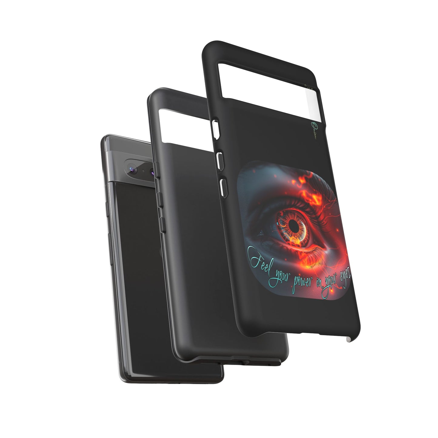 BlackOnion Brand New Phone Case - with Motivational Workout Motif ’Feel your power ‘💪🔥🫵