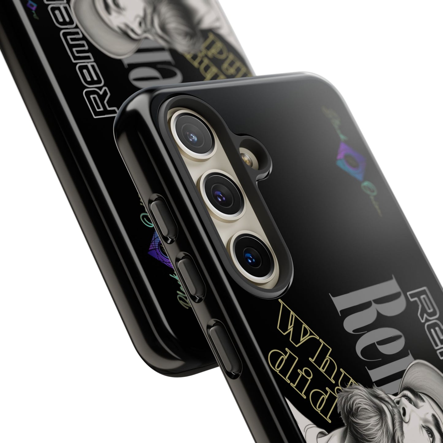 BlackOnion Brand New Phone Case - with Motivational Workout Motif’Remember ‘💪🔥🫵