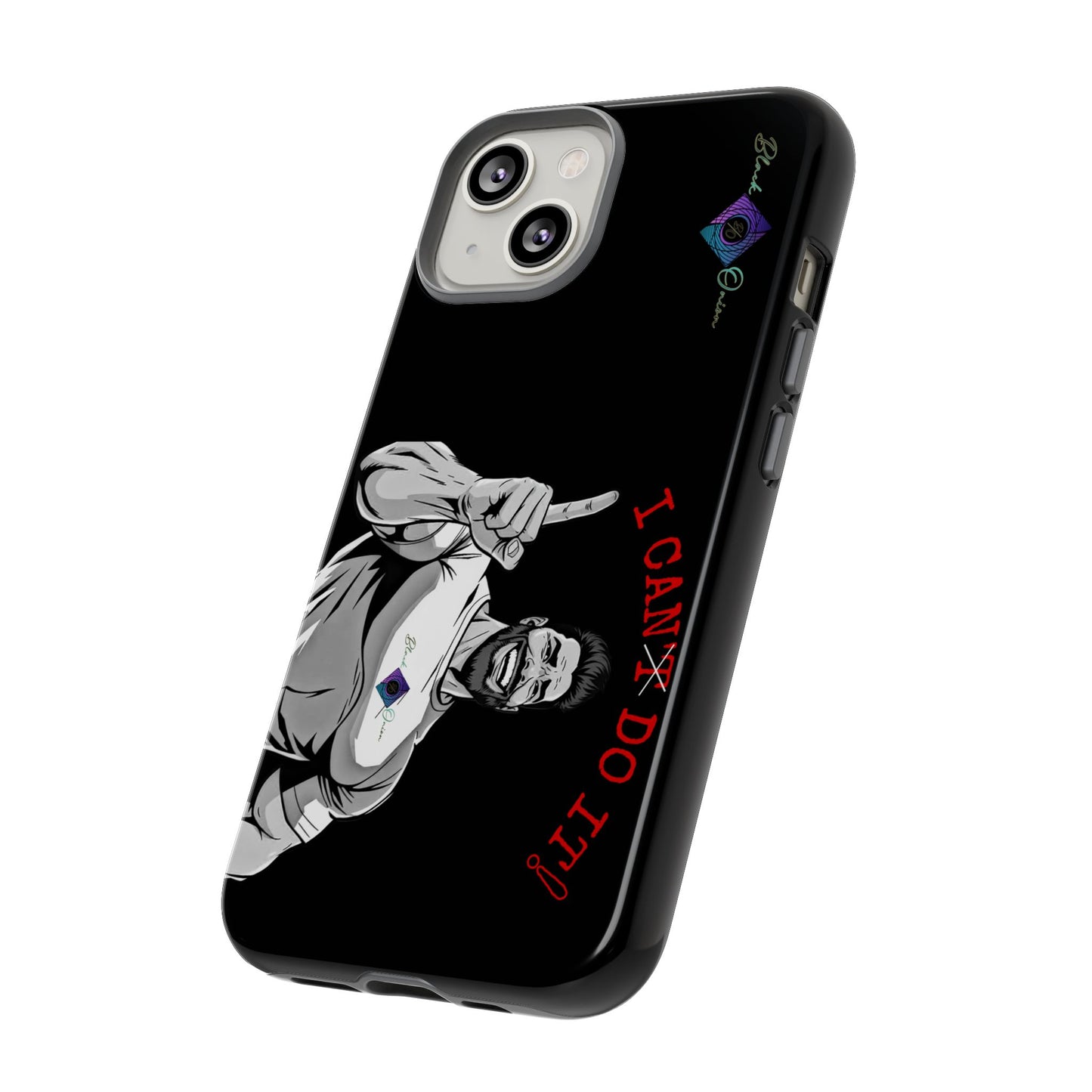BlackOnion Brand New Phone Case - with Motivational Workout Motif’I Can Do It ‘💪🔥🫵