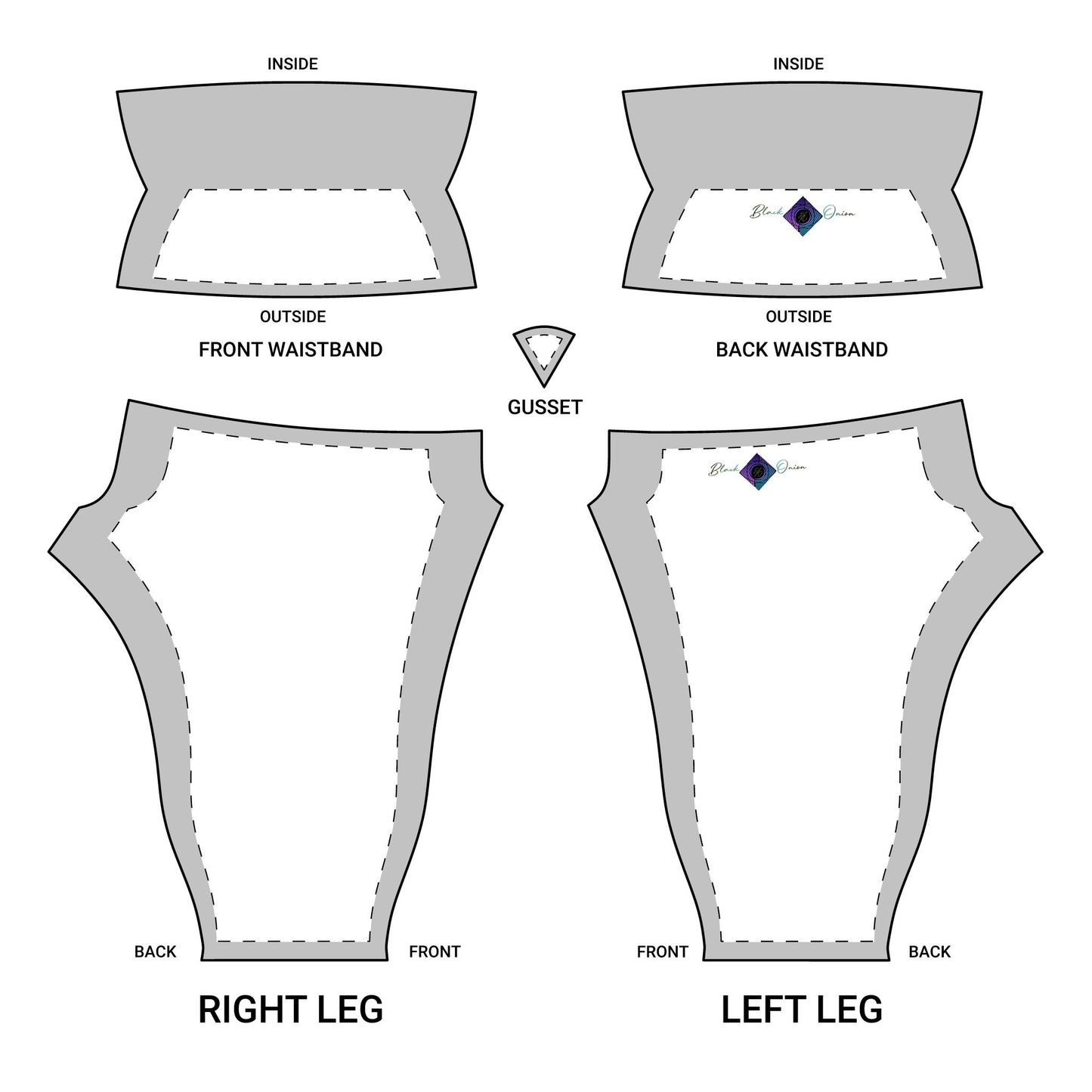 Copy of BlackOnion Comfortable Women's Yoga Pants for Fitness & Relaxation Colour White ๐ธ๐ฏ๐