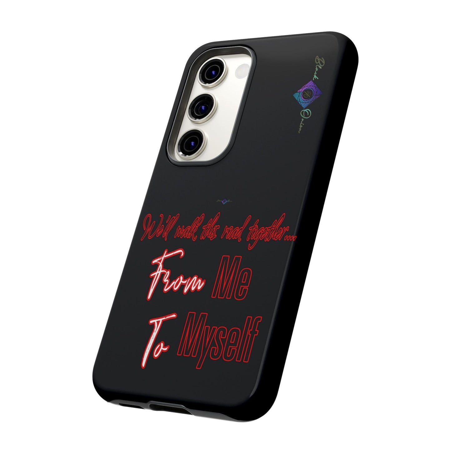 BlackOnion Brand New Phone Case - with Motivational Workout Motif’We’ll walk ‘💪🔥🫵