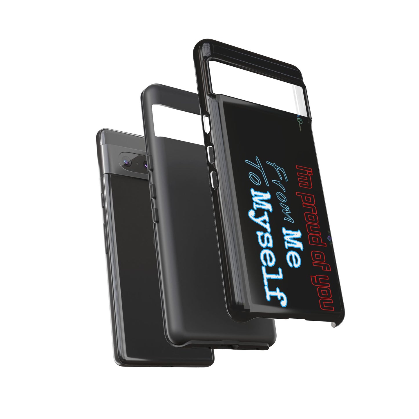 BlackOnion Brand New Phone Case - with Motivational Workout Motif’I’m proud of you ‘💪🔥🫵