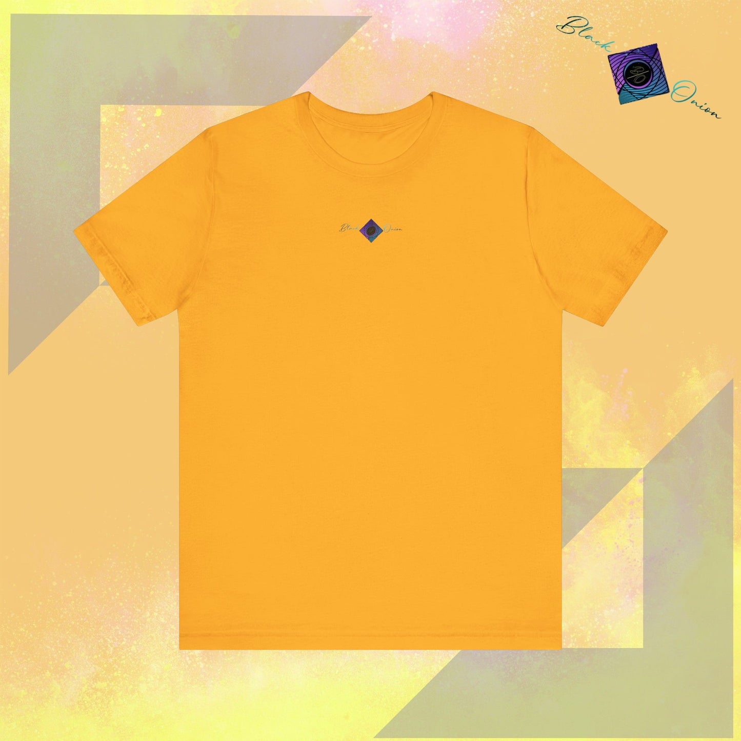 BlackOnion T-Shirt with Workout Motif “Don't Think About It, Go For It!” V3 💪🔥🫵