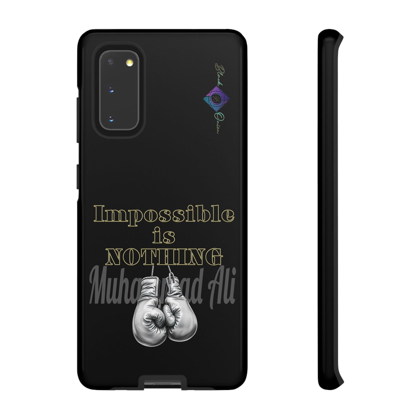 BlackOnion Brand New Phone Case - with Motivational Workout Motif ’Impossible ‘💪🔥🫵