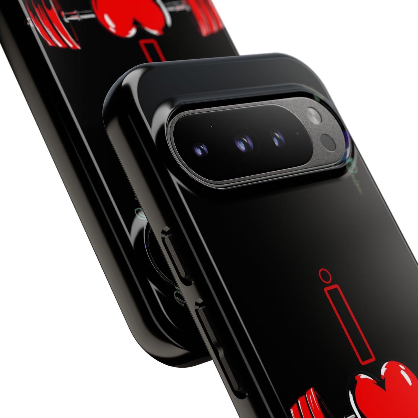 BlackOnion Brand New Phone Case - with Motivational Workout Motif’I Love Gym ‘💪🔥🫵