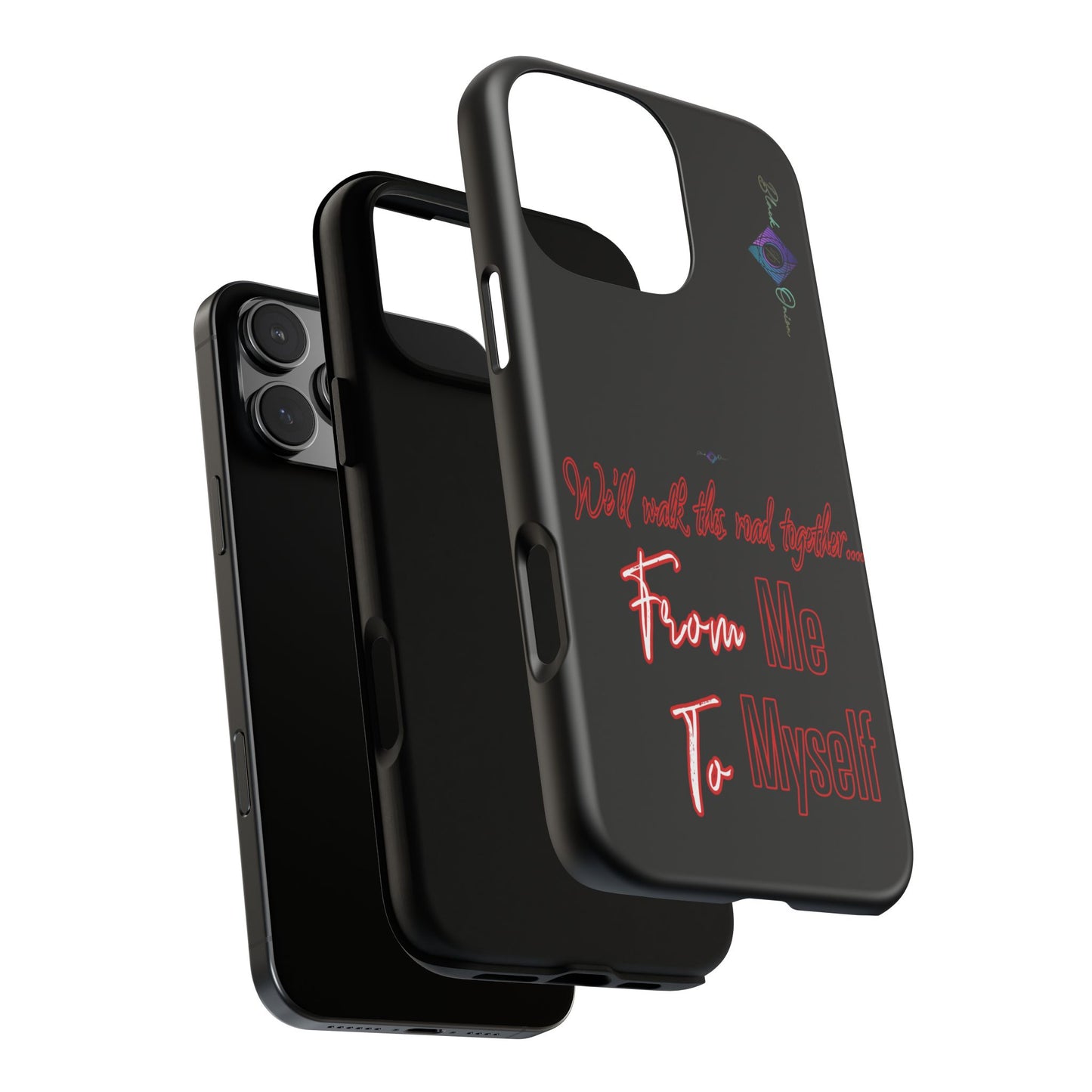 BlackOnion Brand New Phone Case - with Motivational Workout Motif’We’ll walk ‘💪🔥🫵