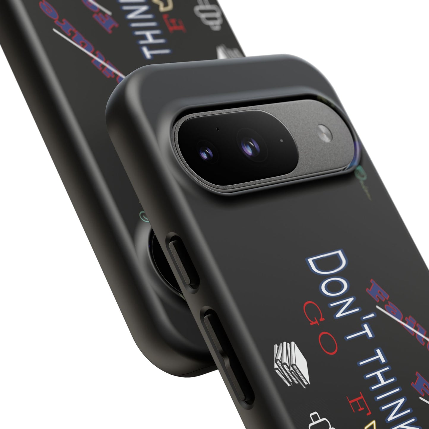BlackOnion Brand New Phone Case - with Motivational Workout Motif’Don’t think ‘💪🔥🫵